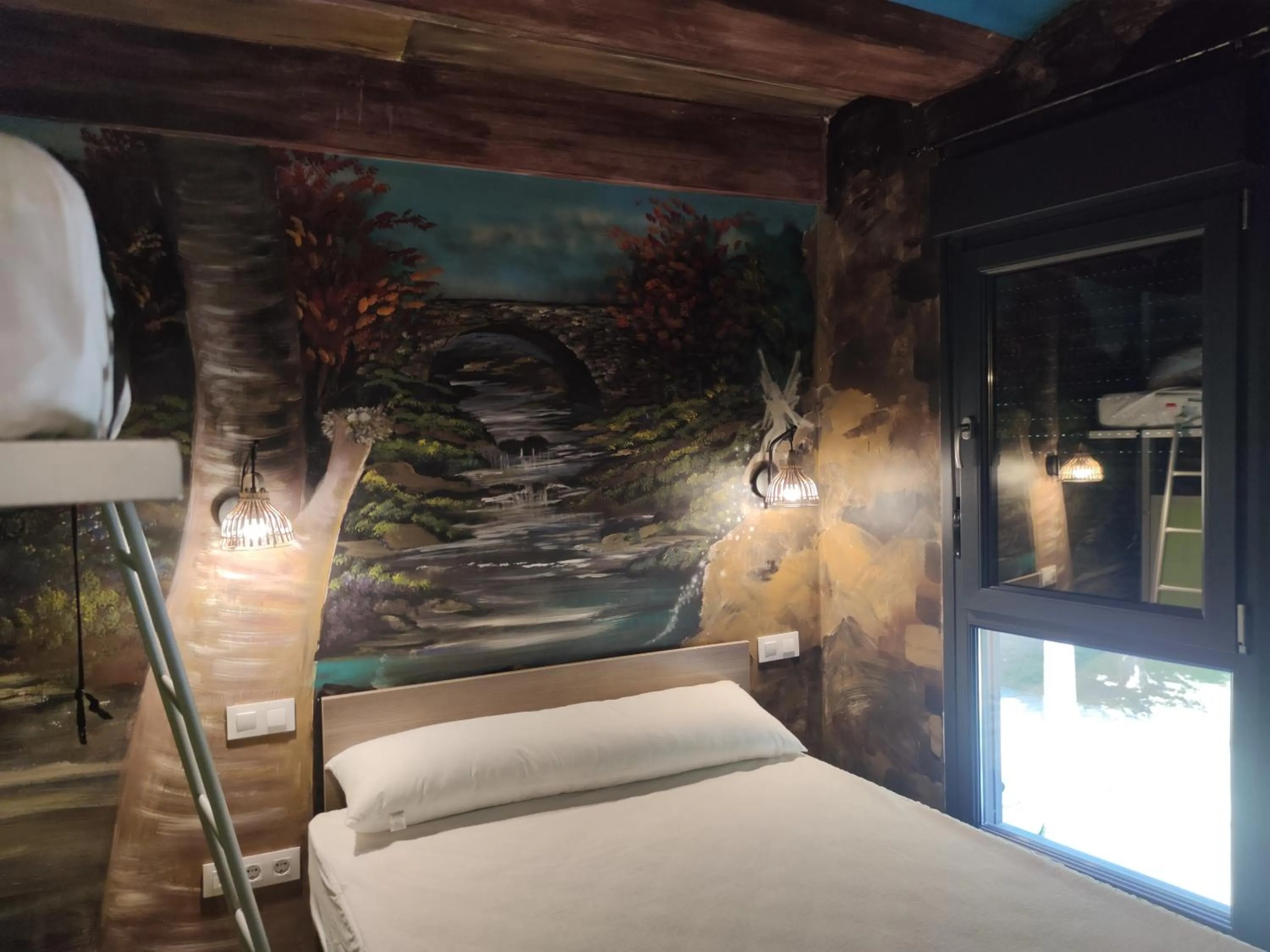 Bed in FamilyHostelPinto