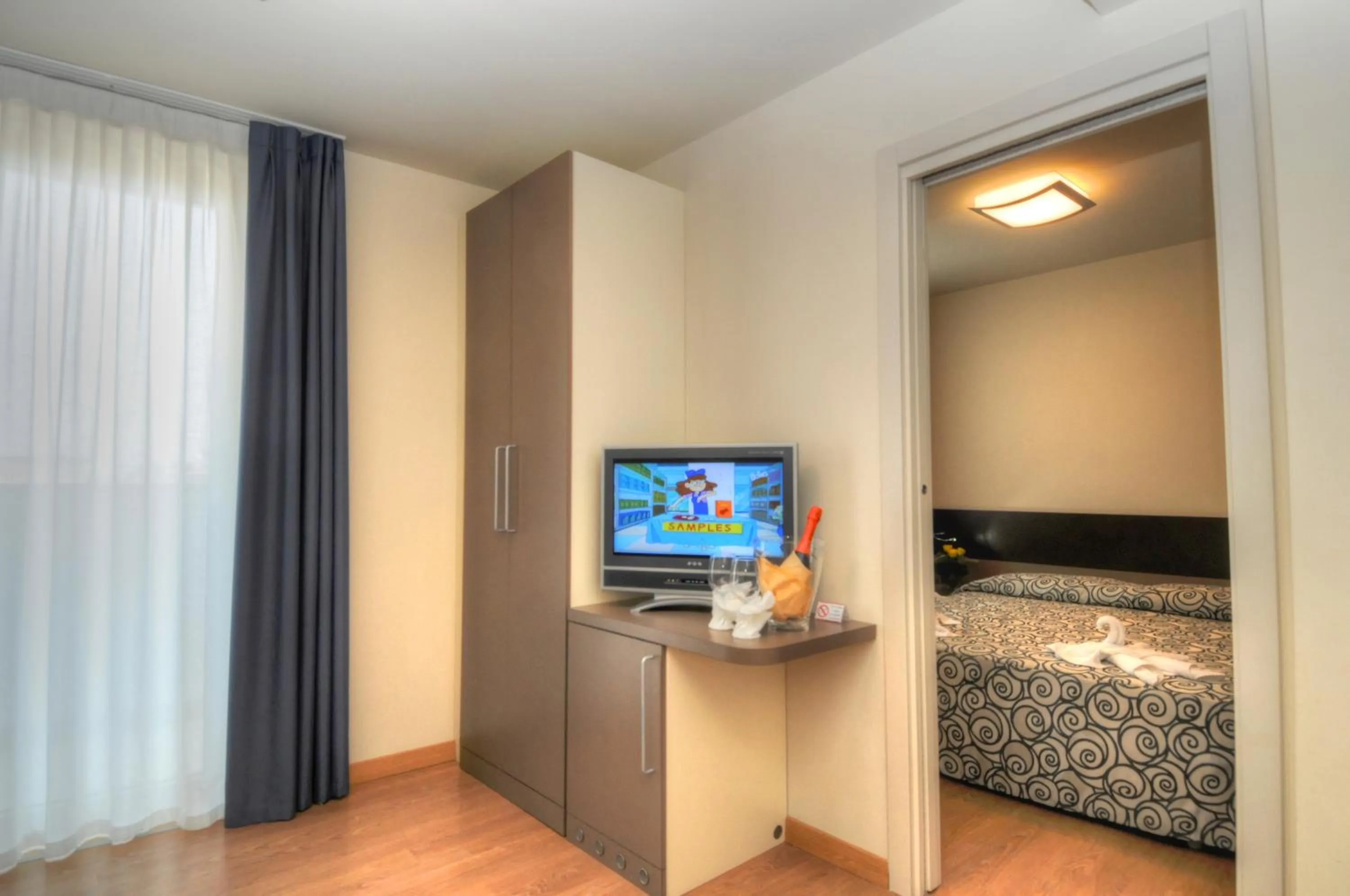 Decorative detail, Bed in Hotel Pasha