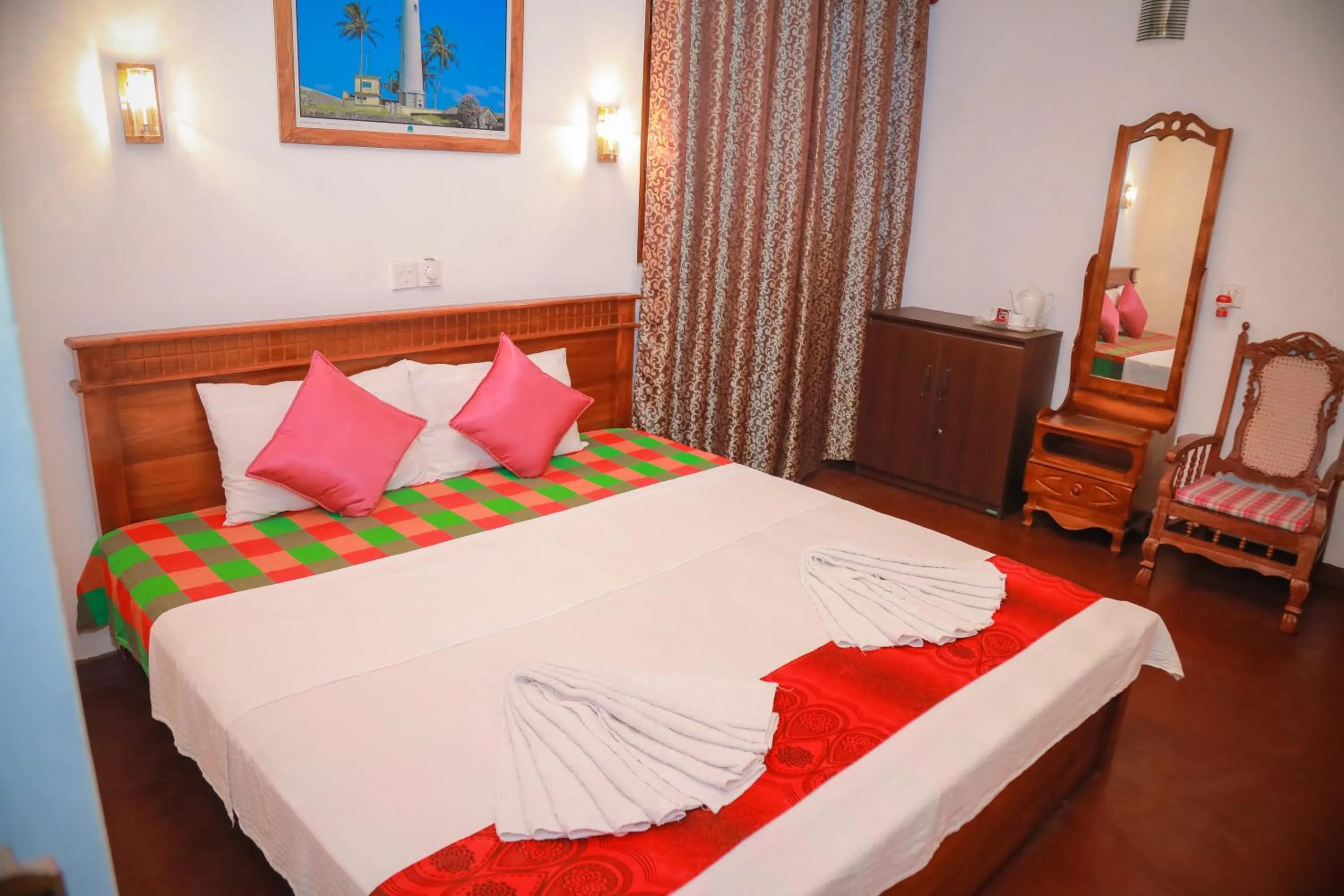Bed in Villa 468 - Hikkaduwa