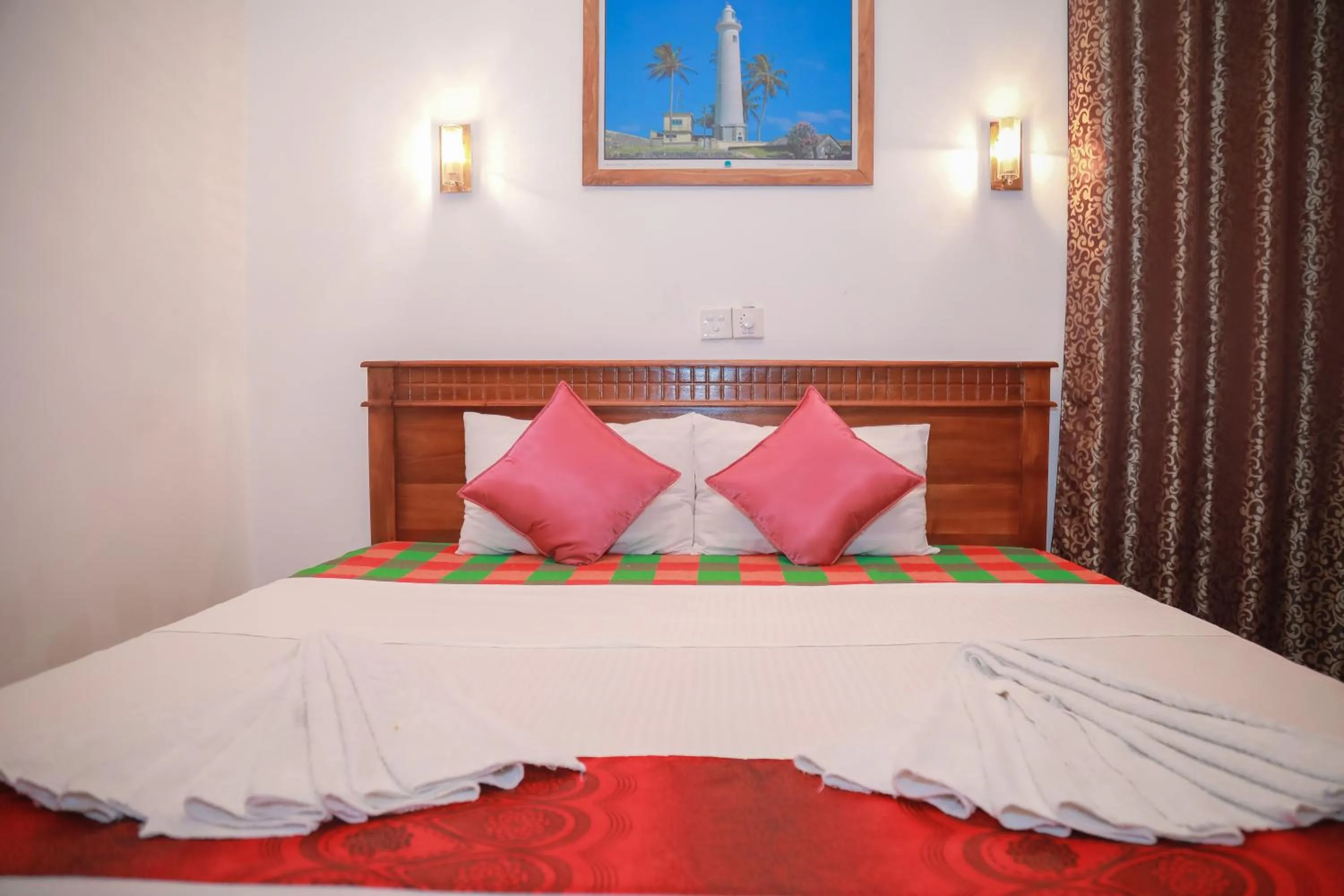 Bed in Villa 468 - Hikkaduwa