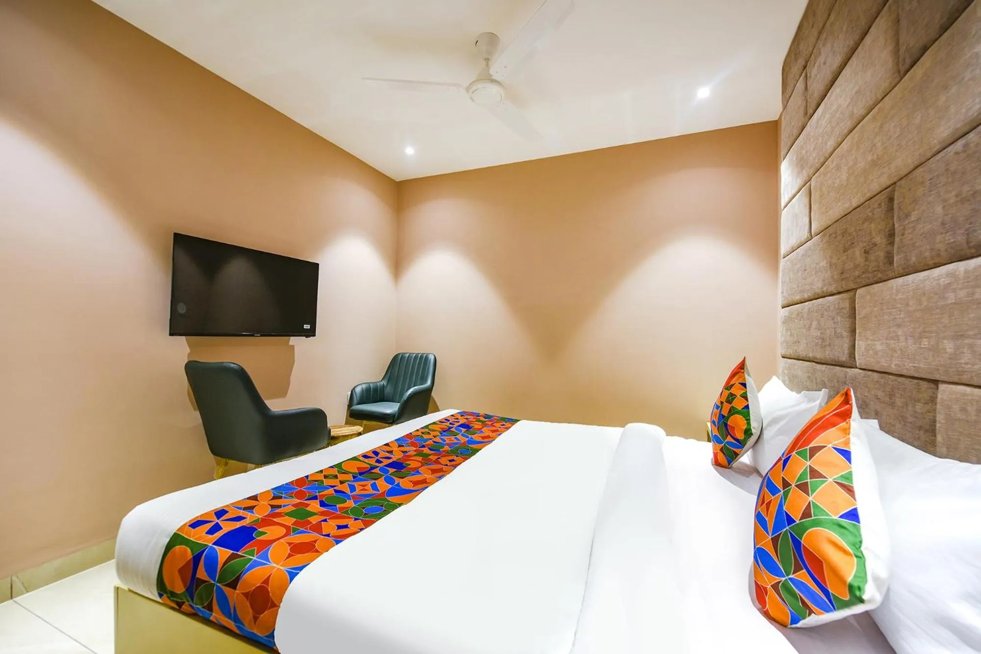 Bed in FabHotel Supreme Suites