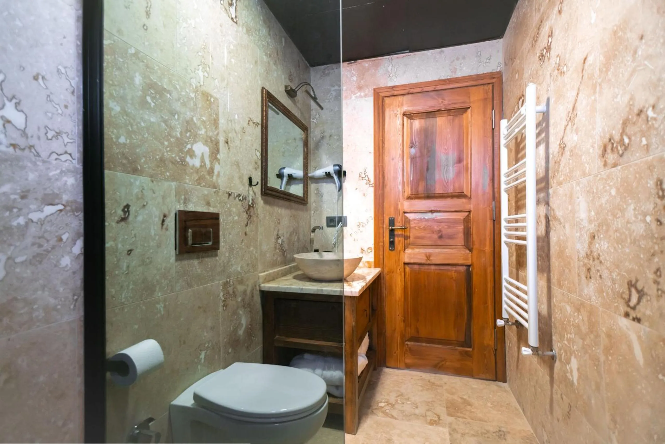 Toilet in Abra Stone House