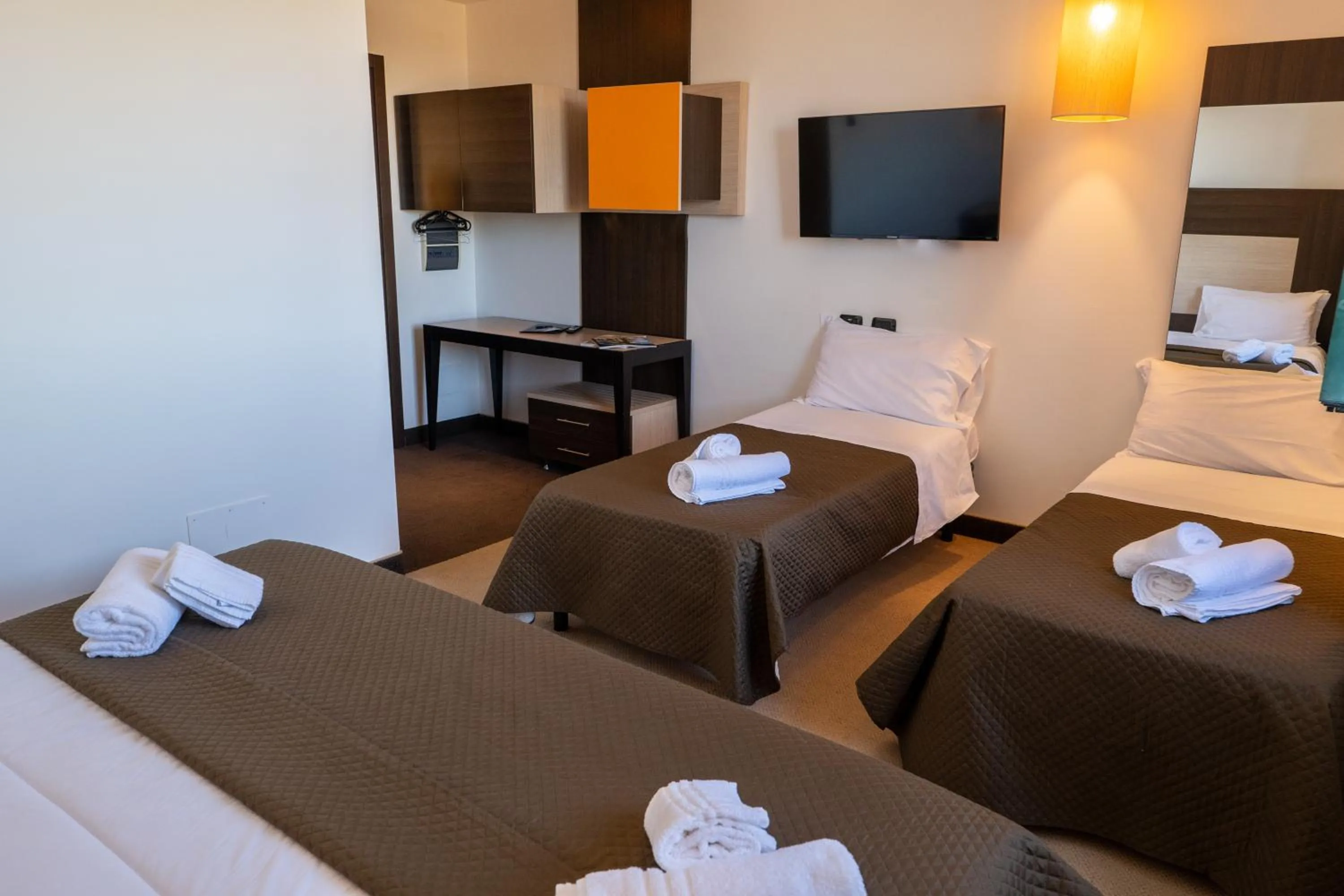 Bed in NSM Hotel Palace Lucera