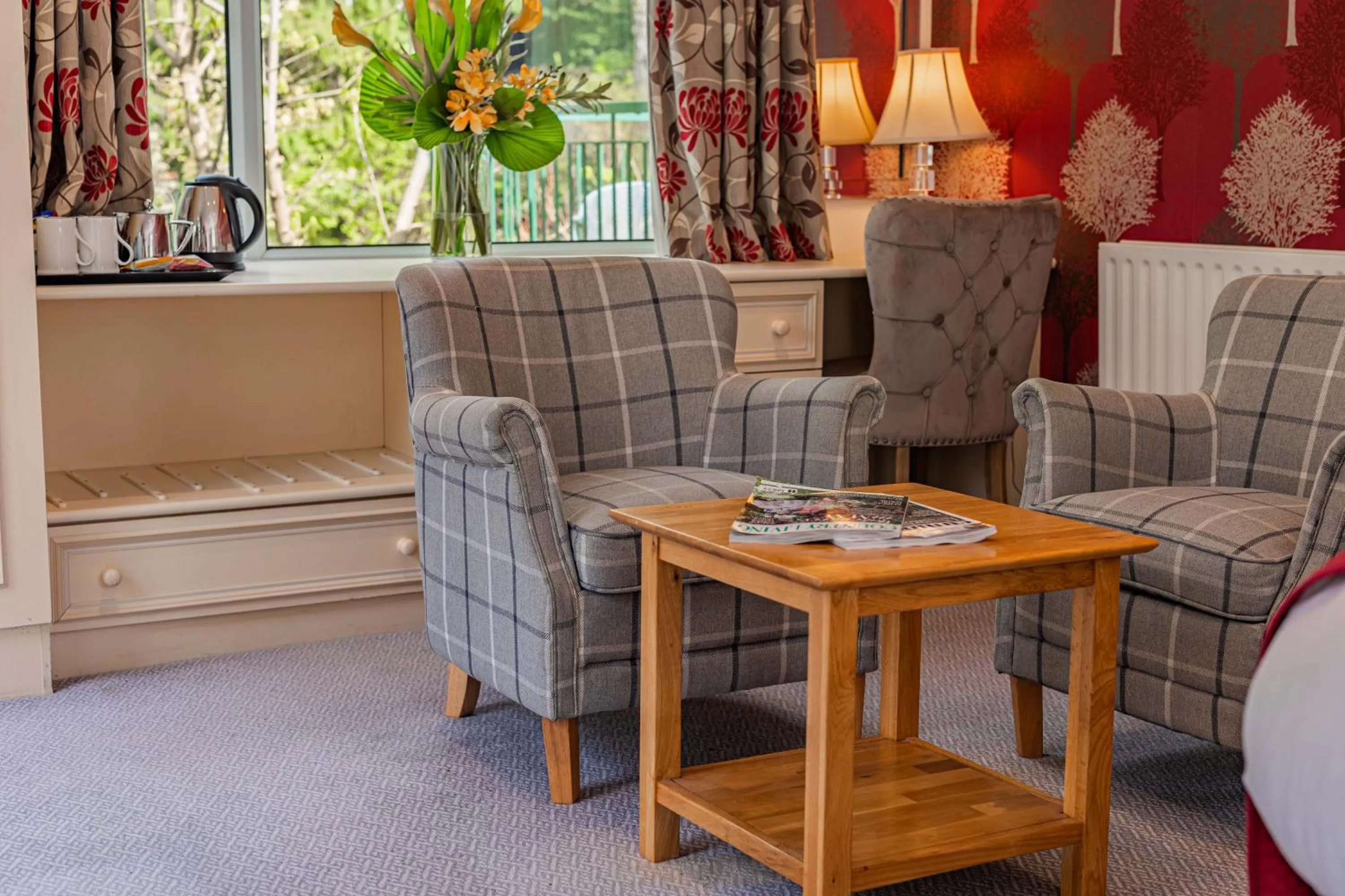 Seating area in Burn How Garden Hotel - Bowness on Windermere