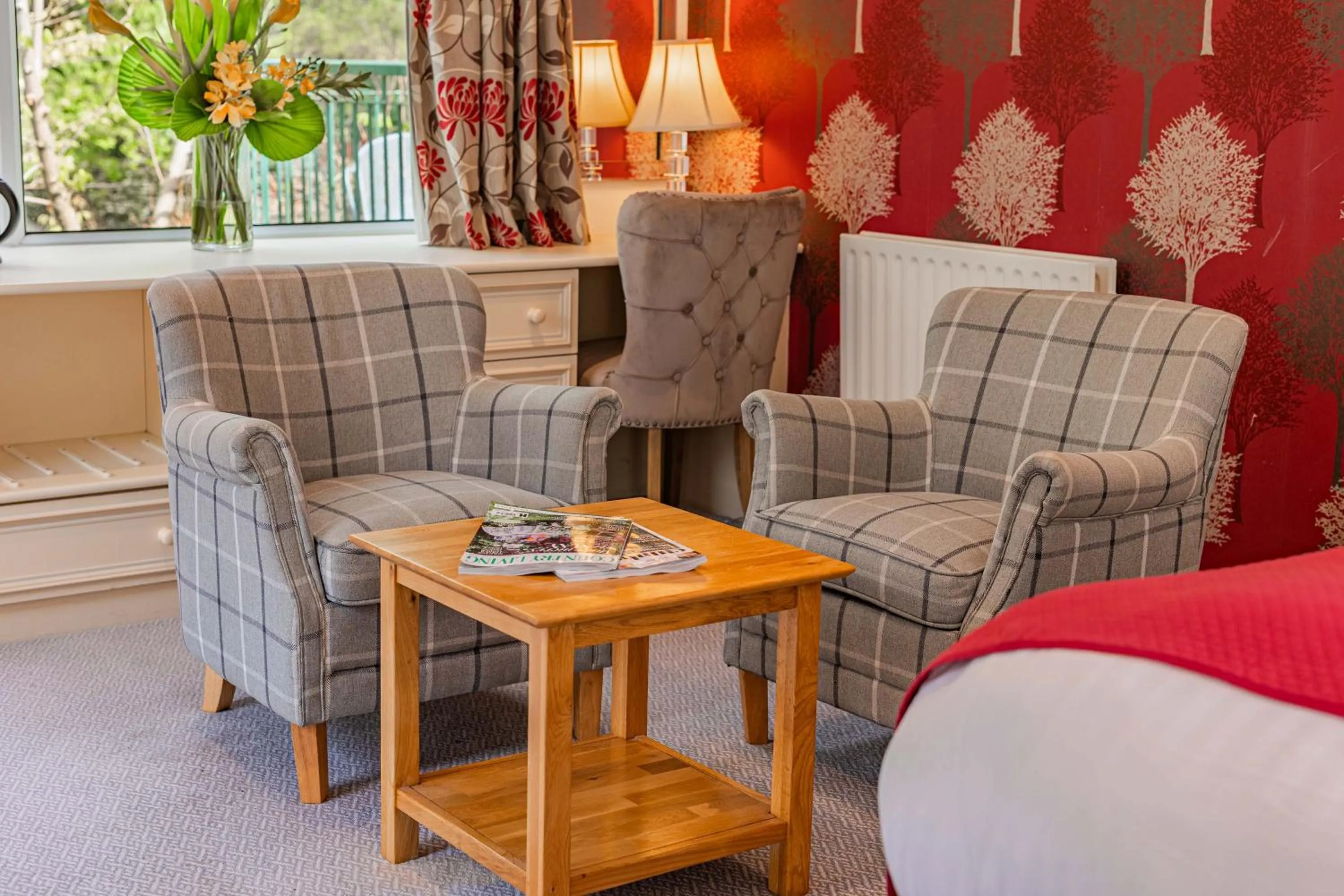 Seating area in Burn How Garden Hotel - Bowness on Windermere