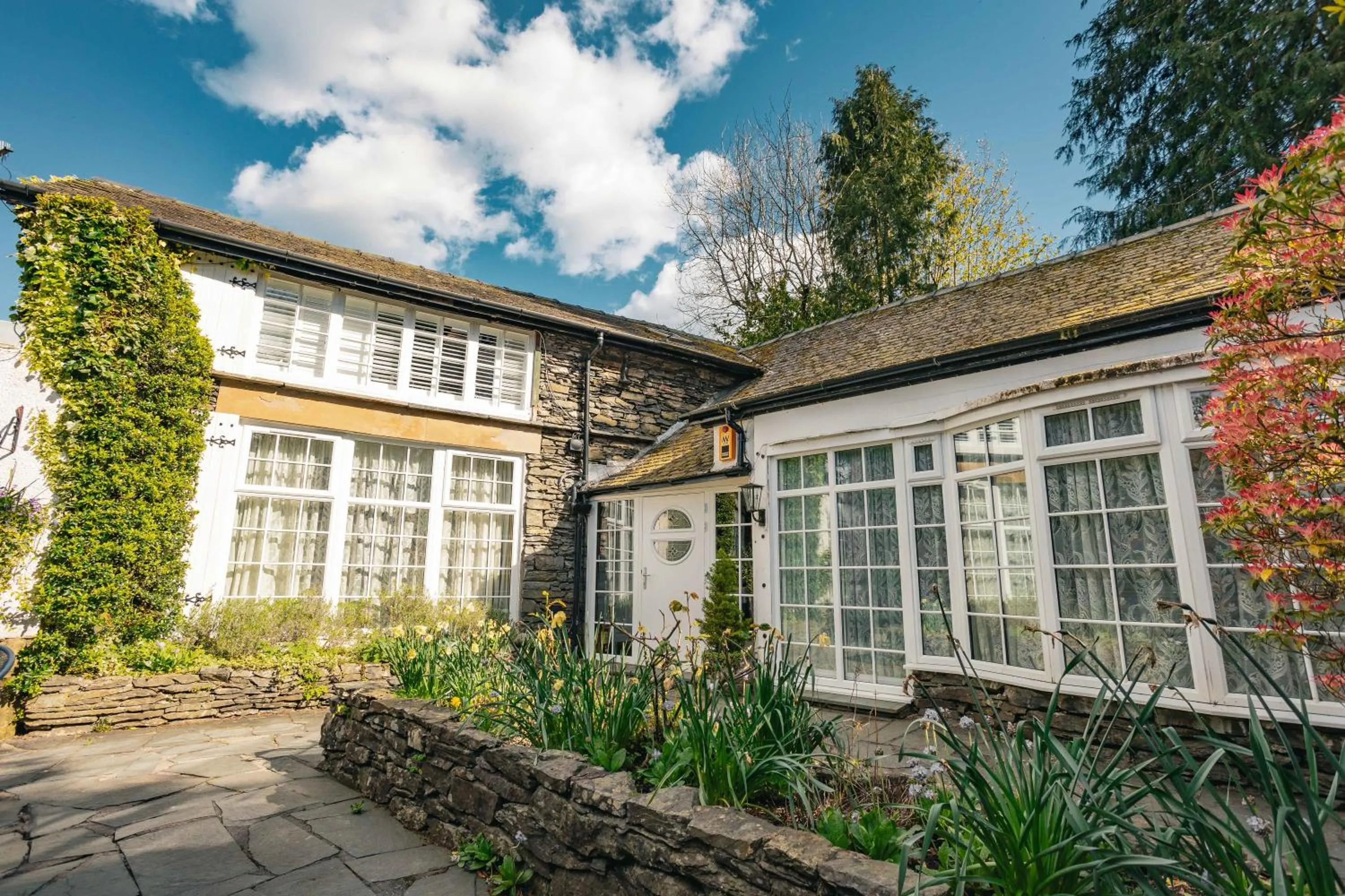 Patio in Burn How Garden Hotel - Bowness on Windermere