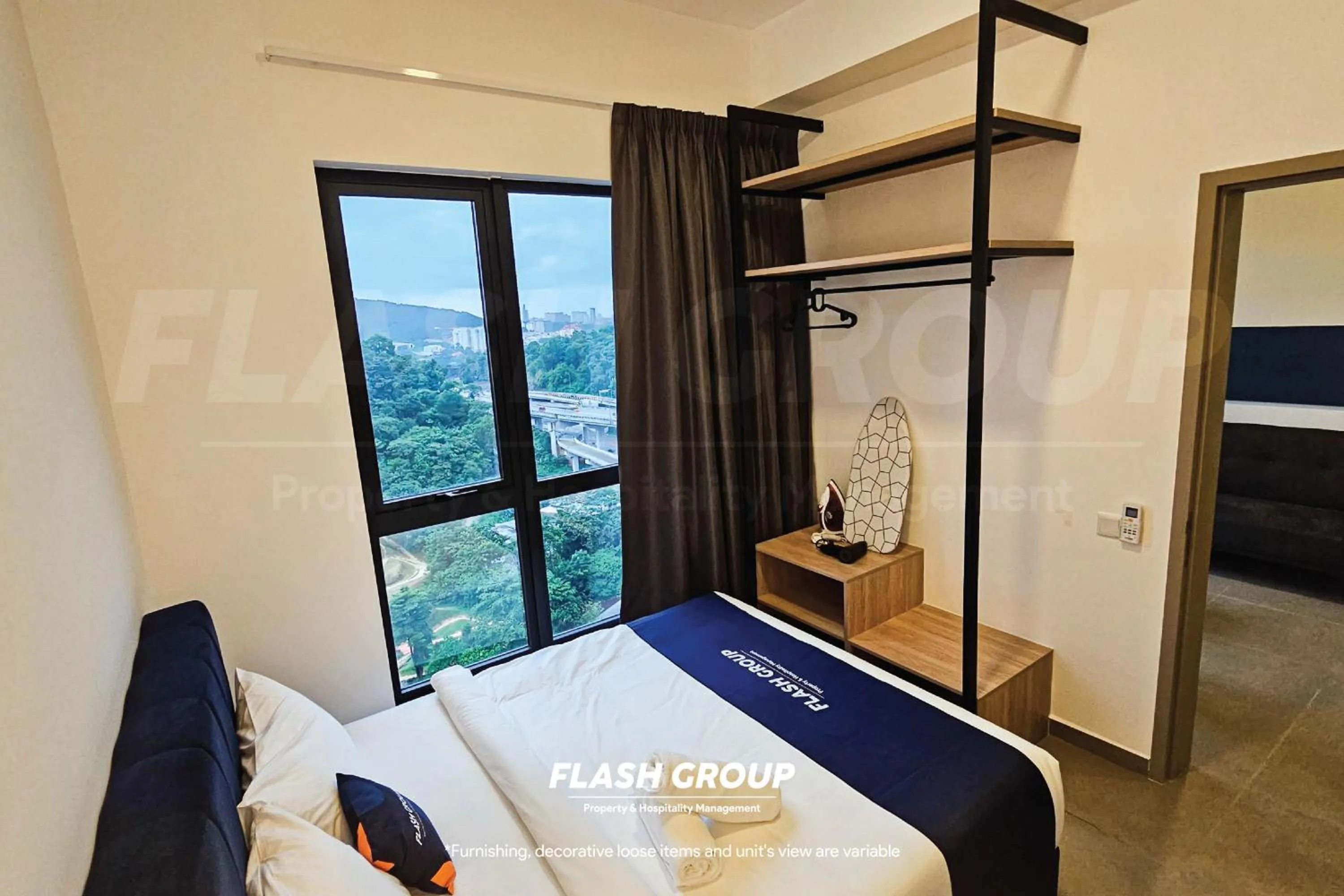 Bed in Forte Seasons Mossaz Premium Suites Petaling Jaya