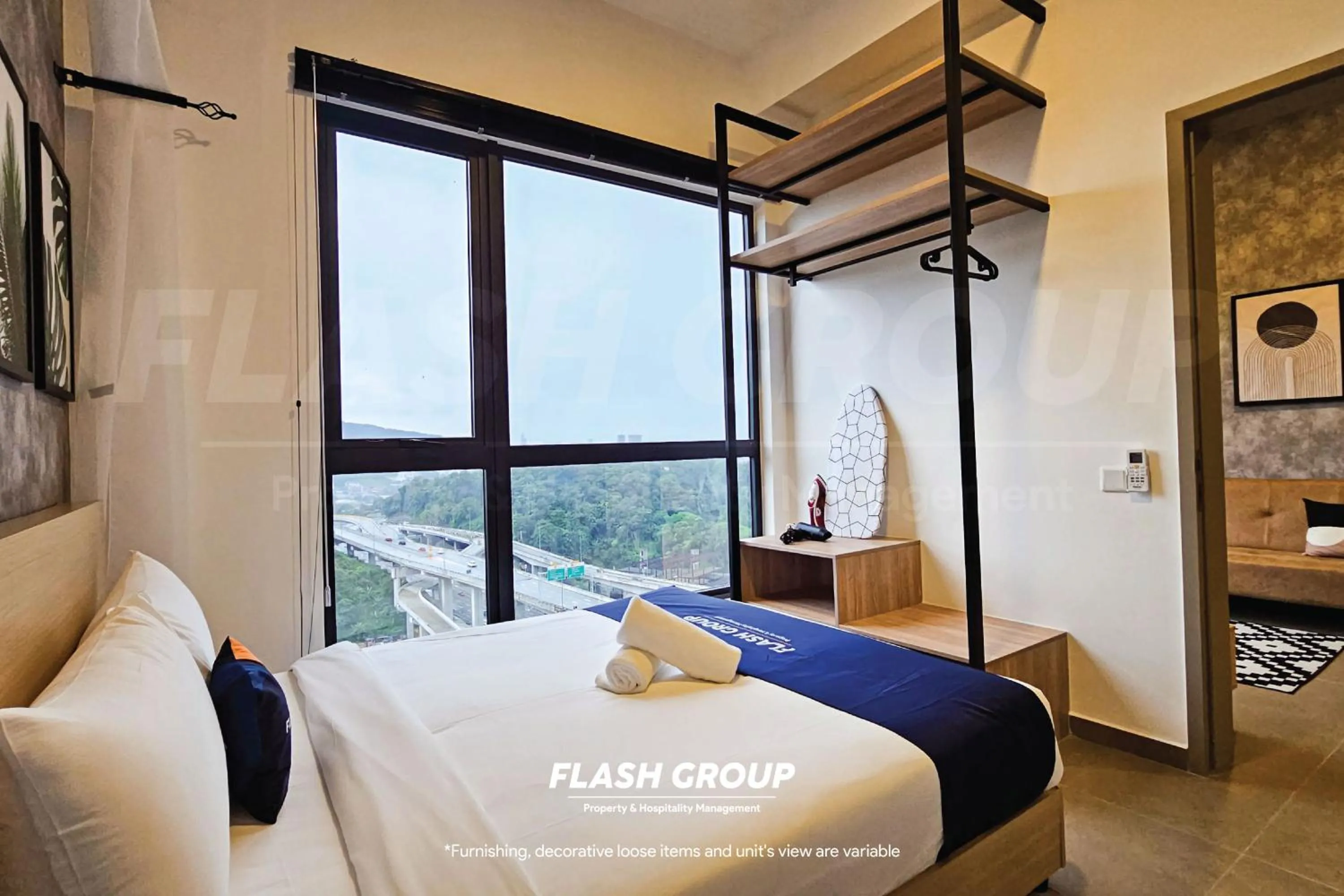 Bed in Forte Seasons Mossaz Premium Suites Petaling Jaya