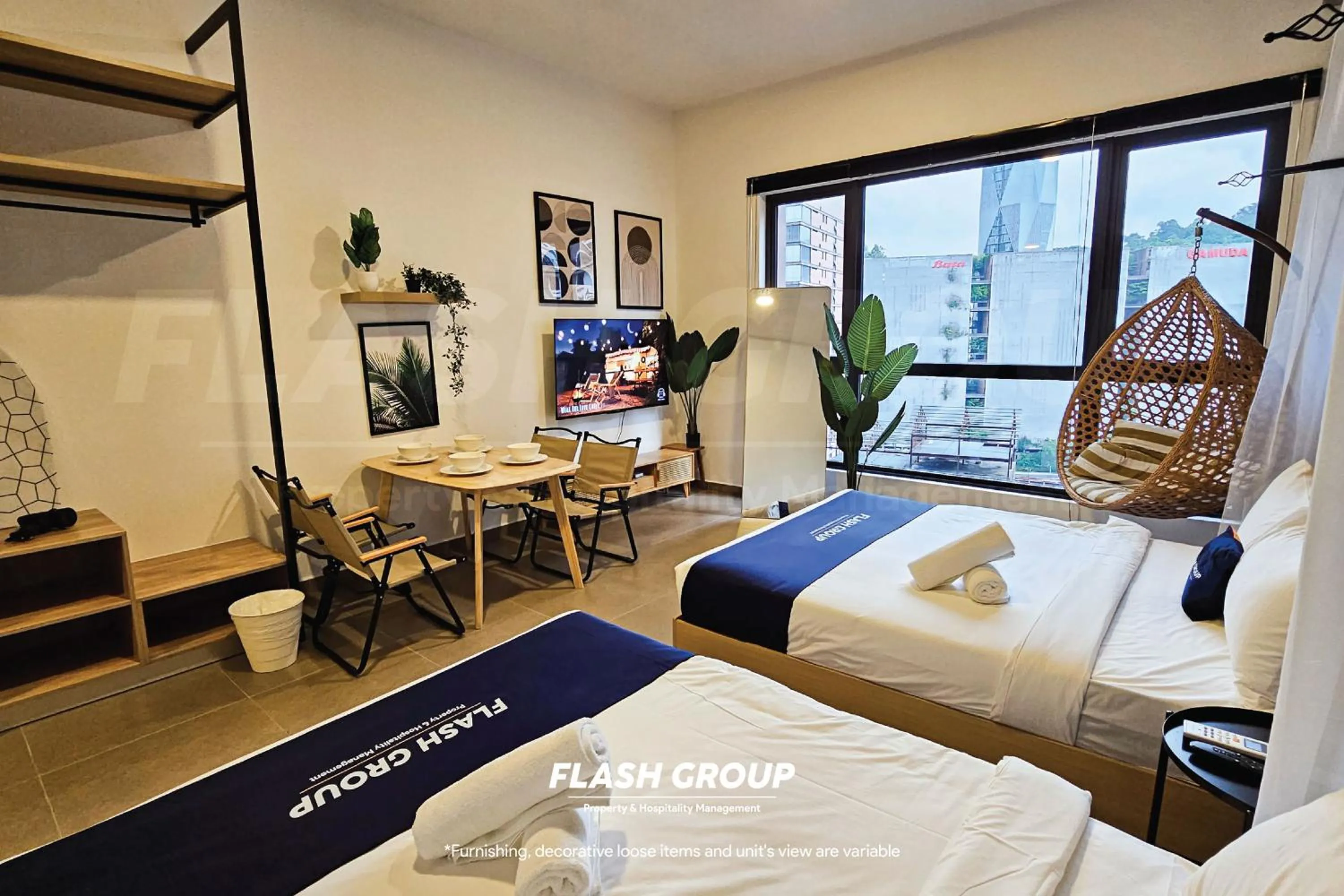 Bed in Forte Seasons Mossaz Premium Suites Petaling Jaya