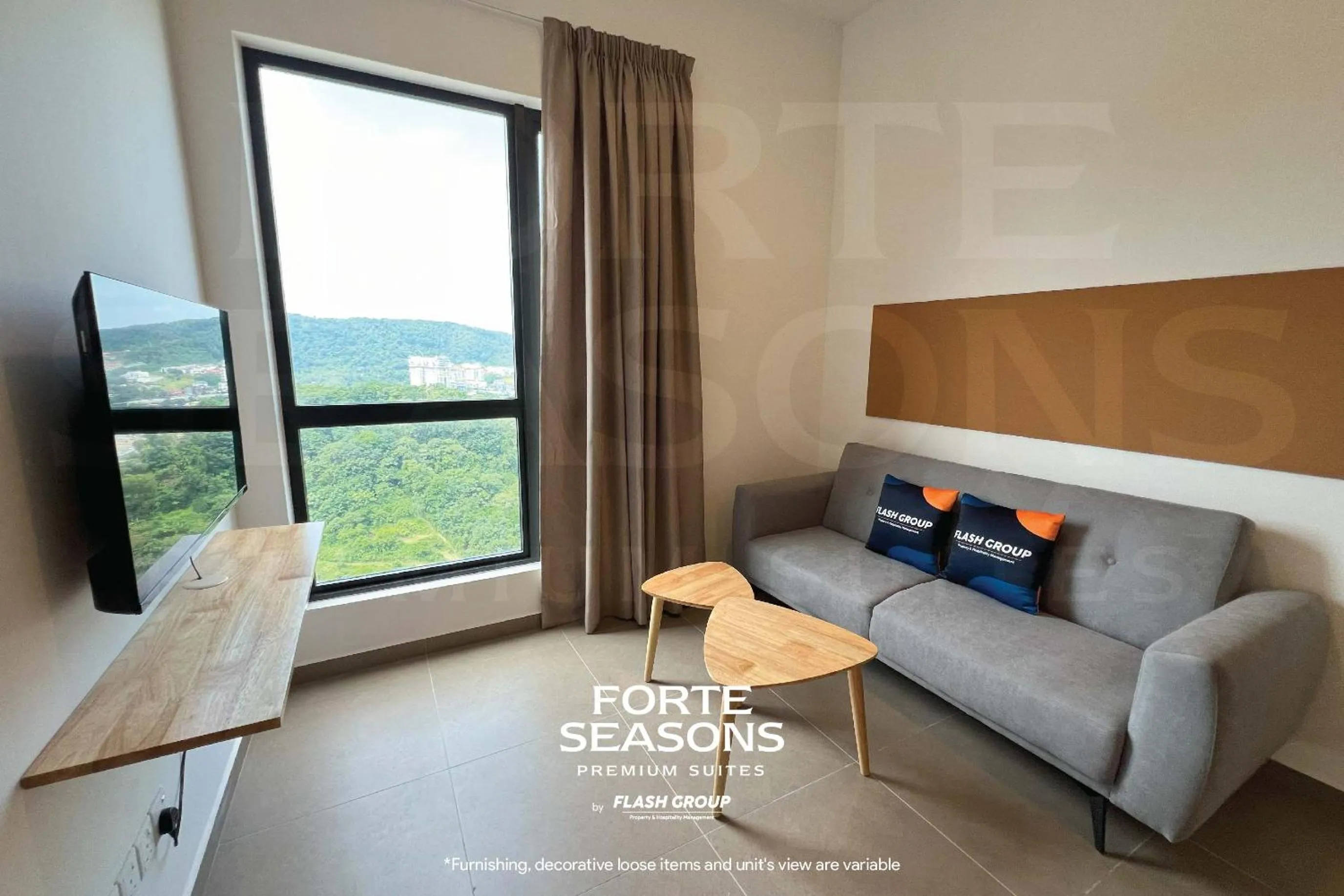 Seating area in Forte Seasons Mossaz Premium Suites Petaling Jaya