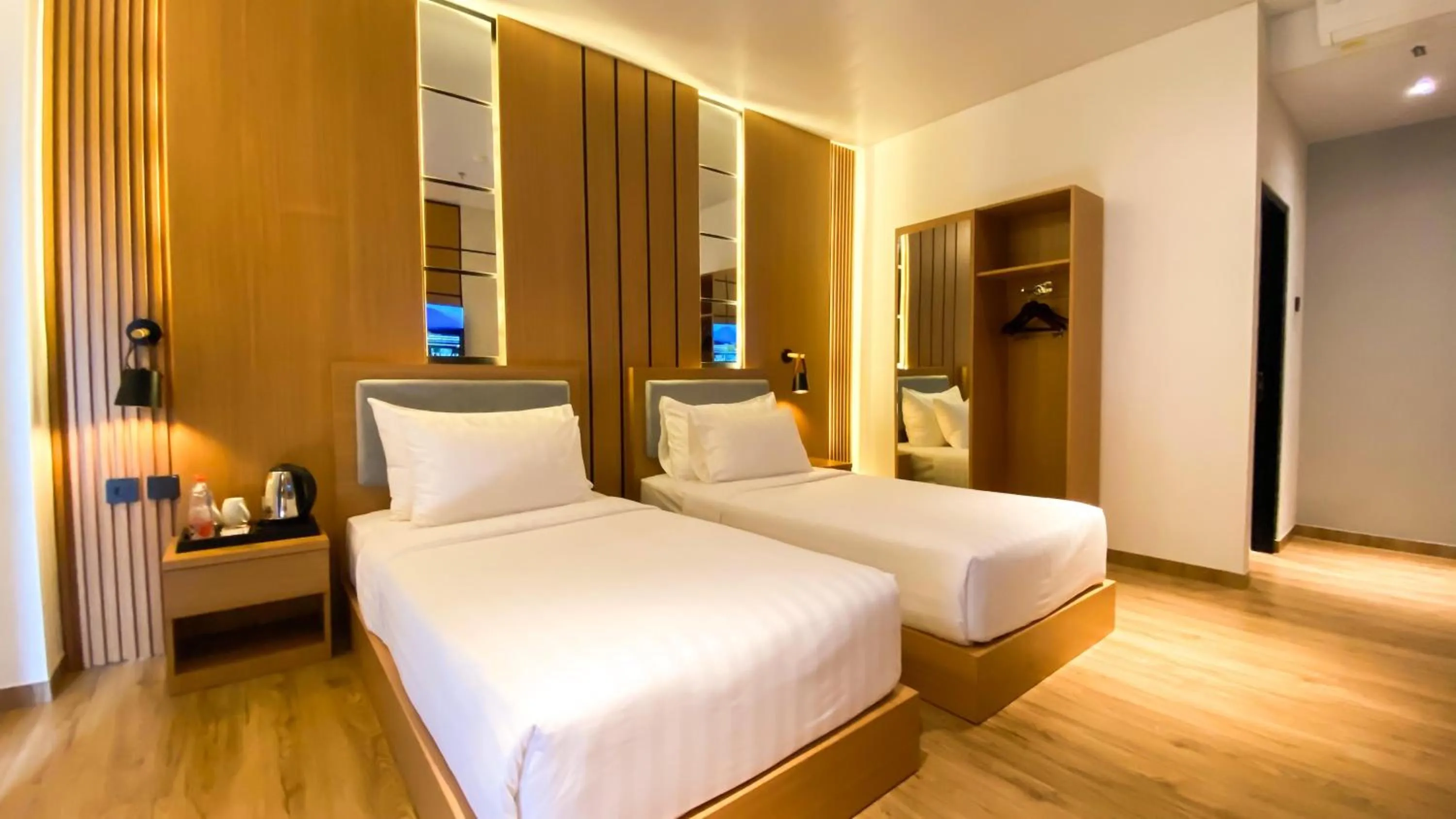 Bed in Eagle Hotel Wonosobo, Azana Hotels Collection