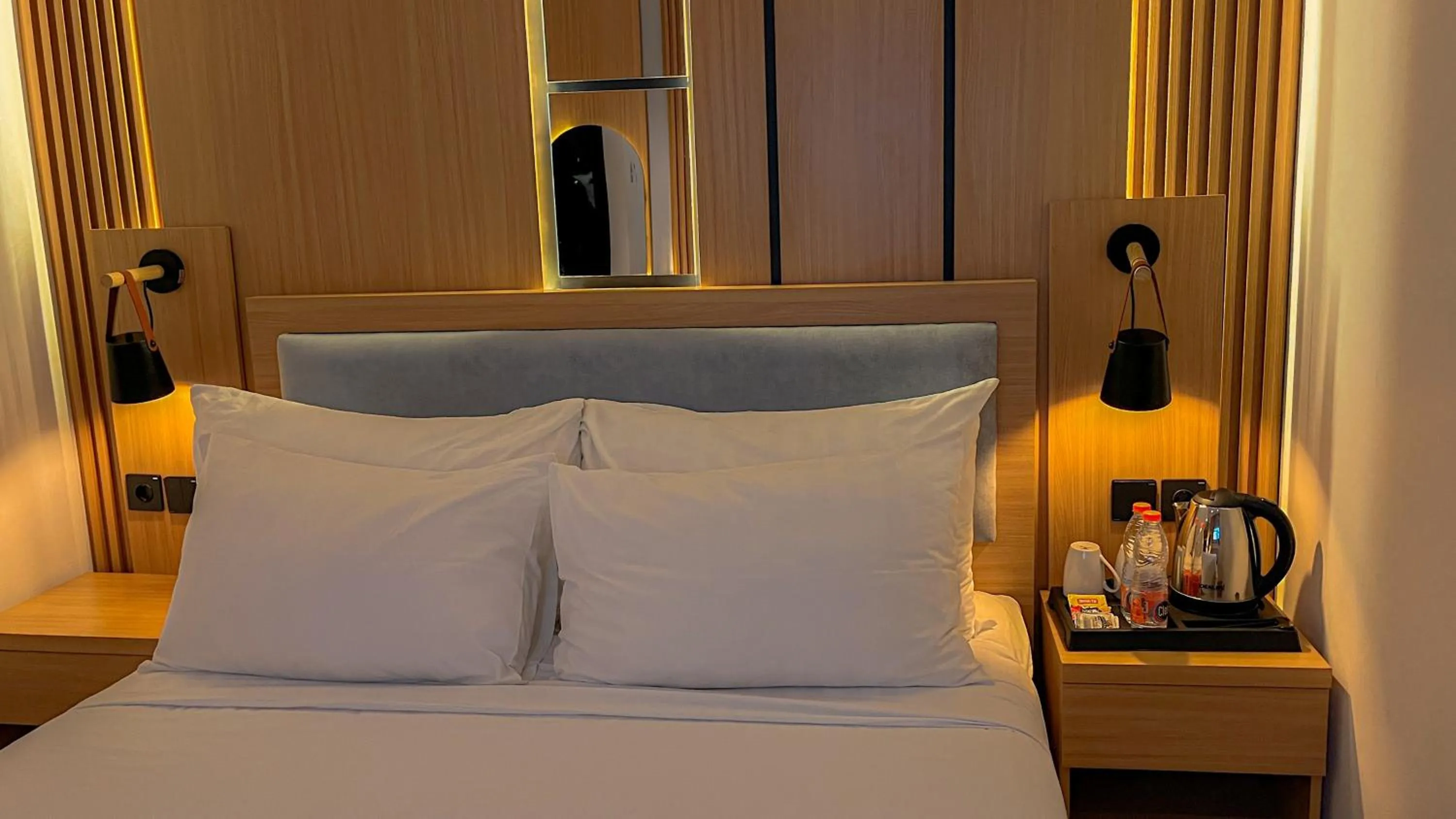 Bed in Eagle Hotel Wonosobo, Azana Hotels Collection