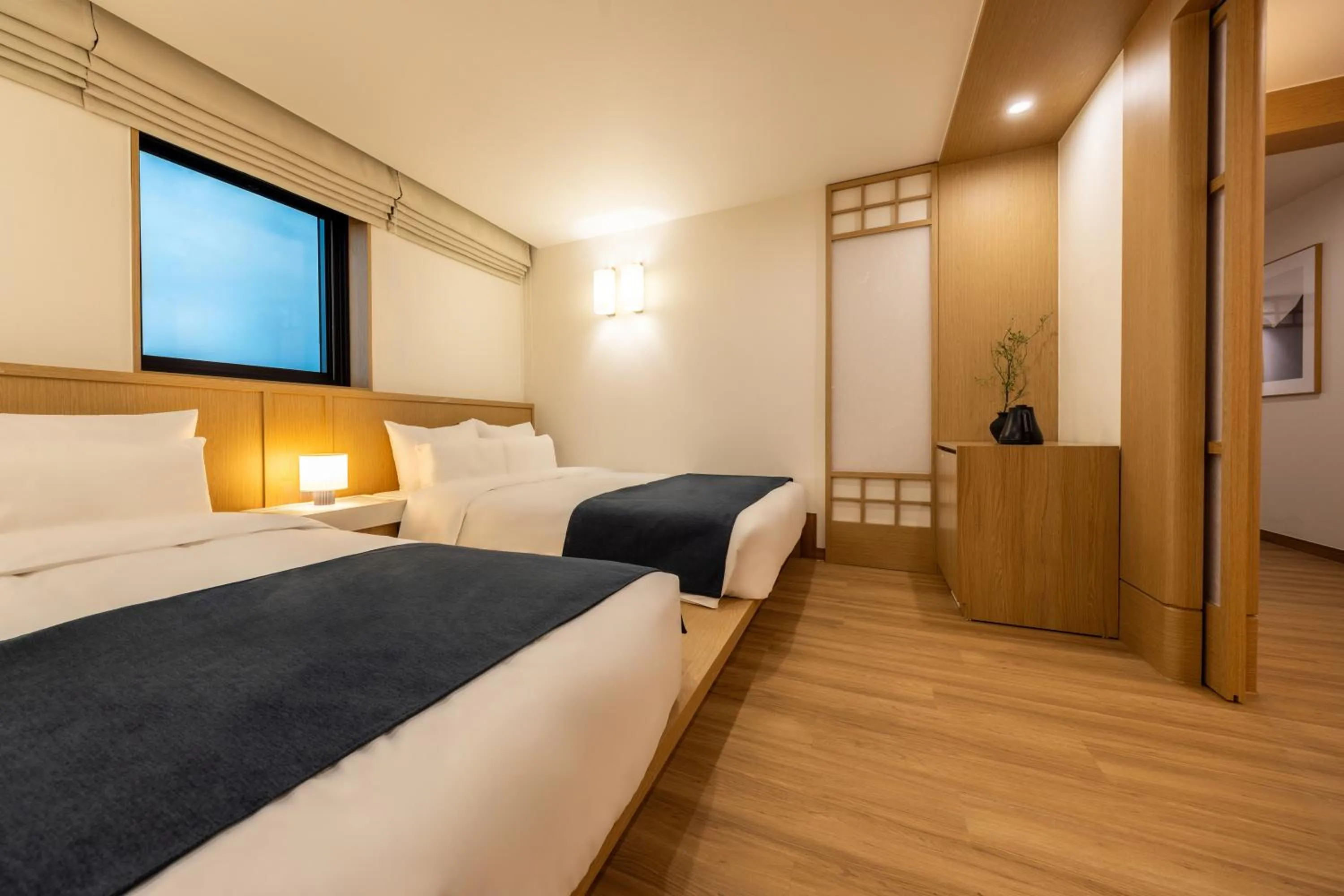 Bed in Anook Hotel & Spa Pyeongtaek
