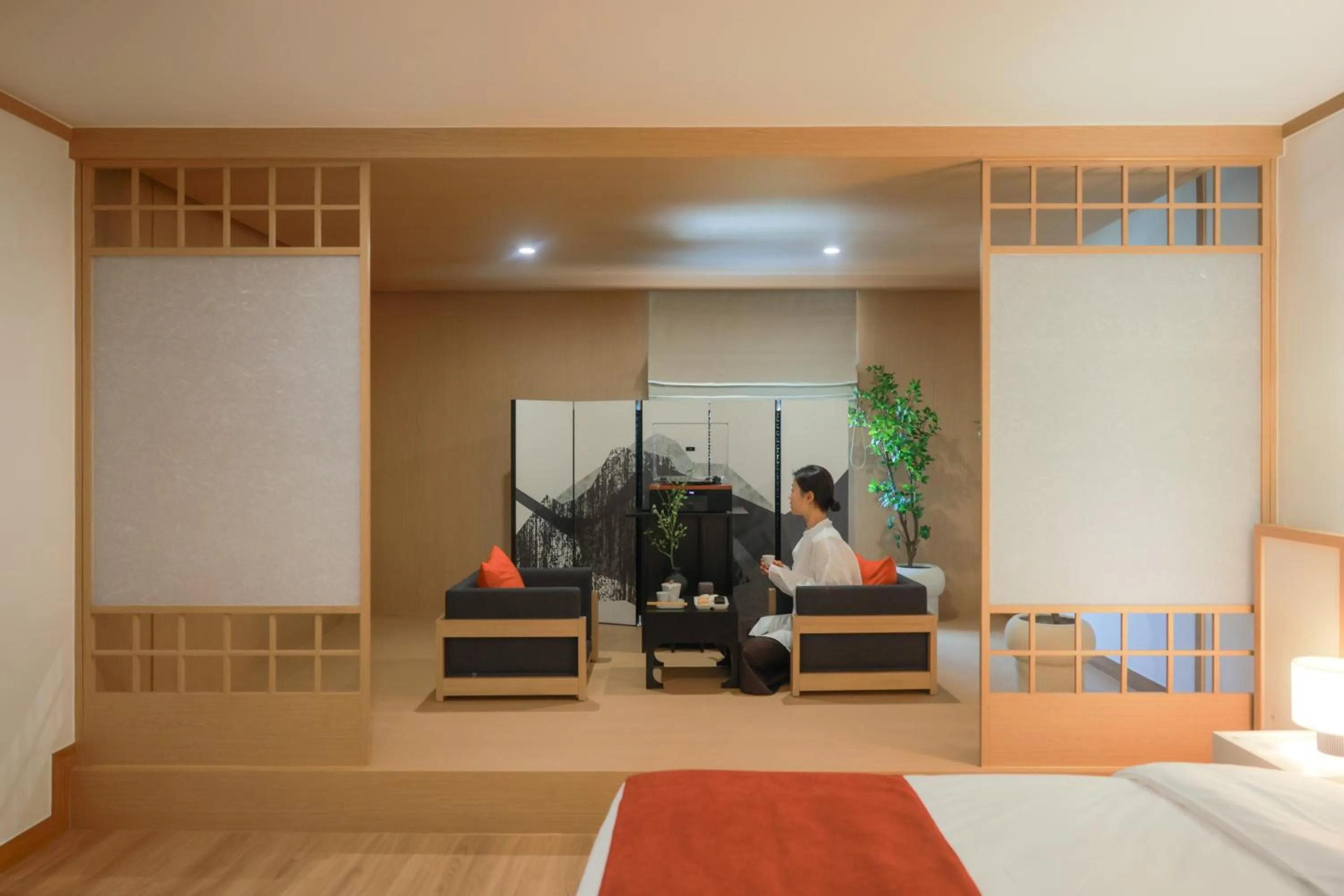 Living room in Anook Hotel & Spa Pyeongtaek