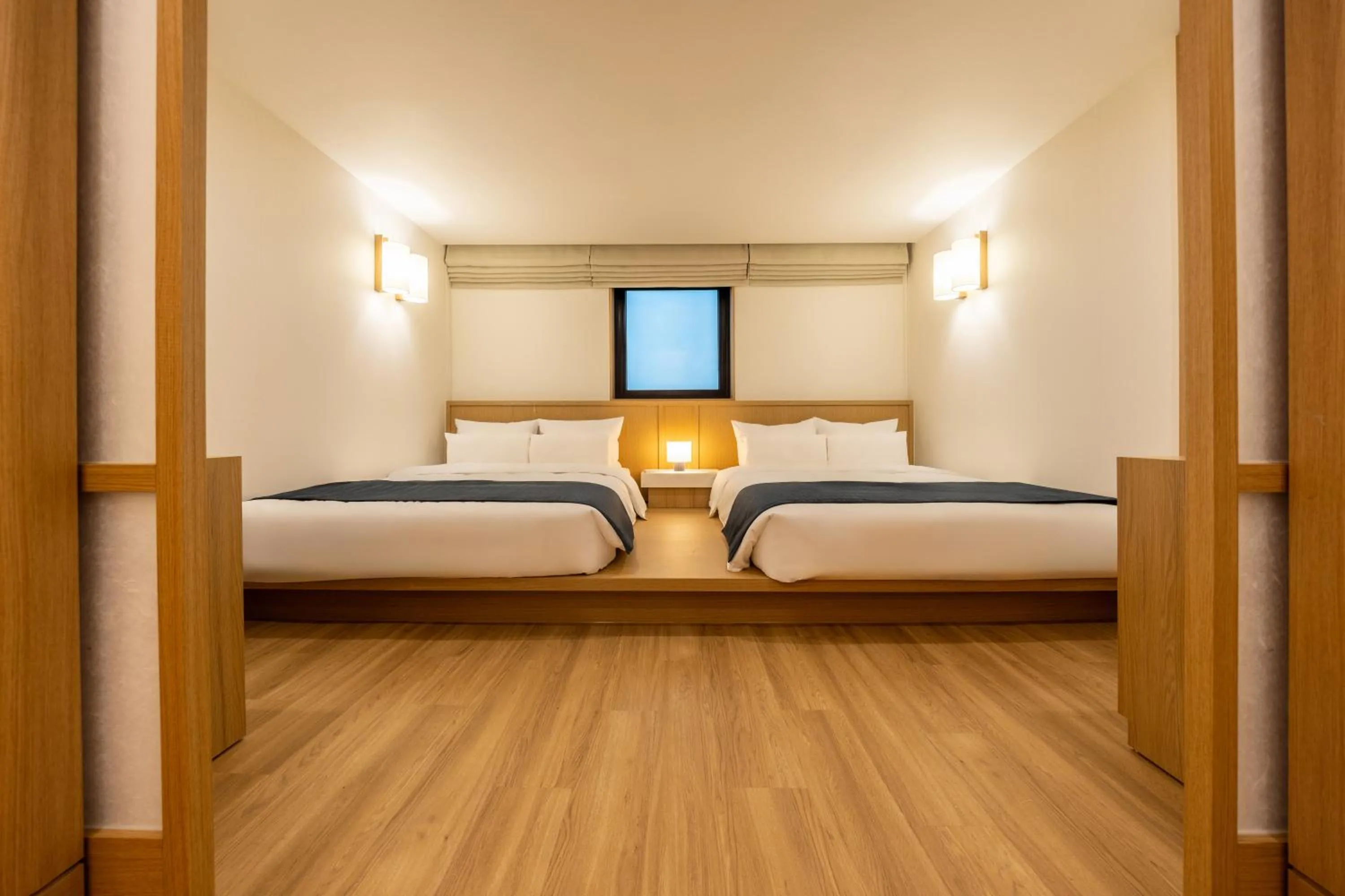 Bed in Anook Hotel & Spa Pyeongtaek