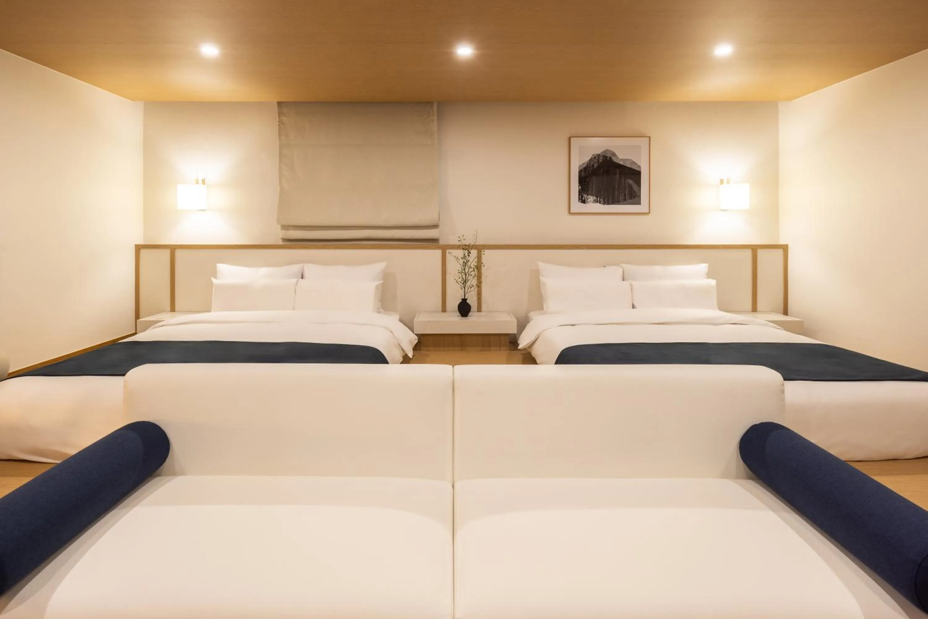 Bed in Anook Hotel & Spa Pyeongtaek