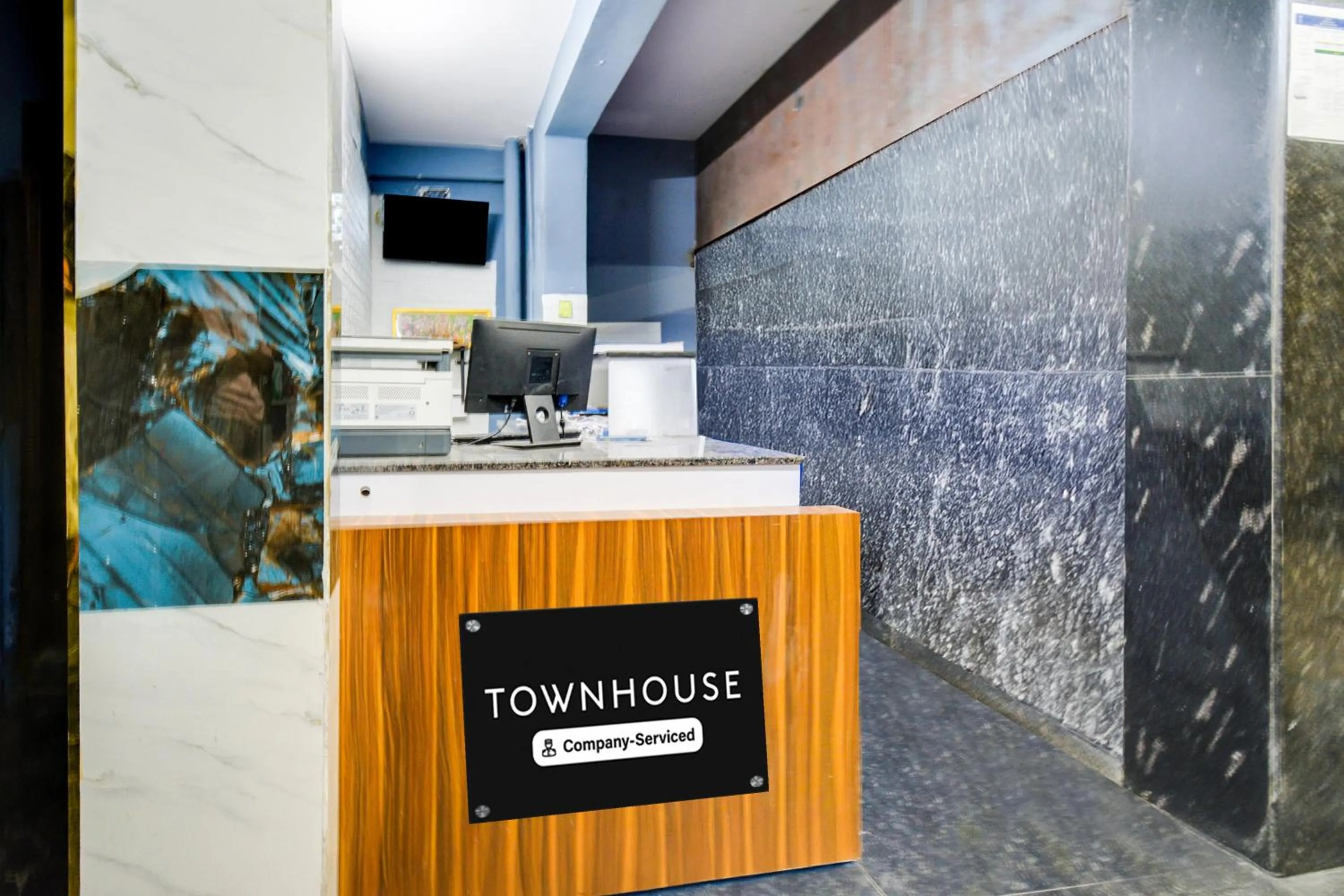 Lobby or reception in Super Townhouse Hitech City Near Yashoda Hospital