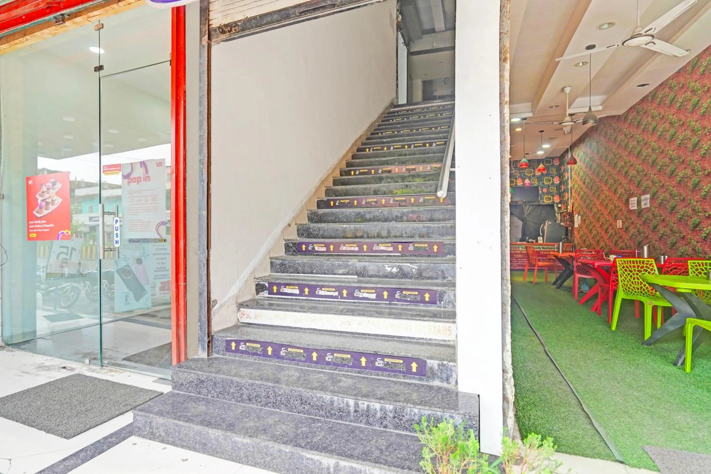 Facade/entrance in Hotel O Eternity Shivay