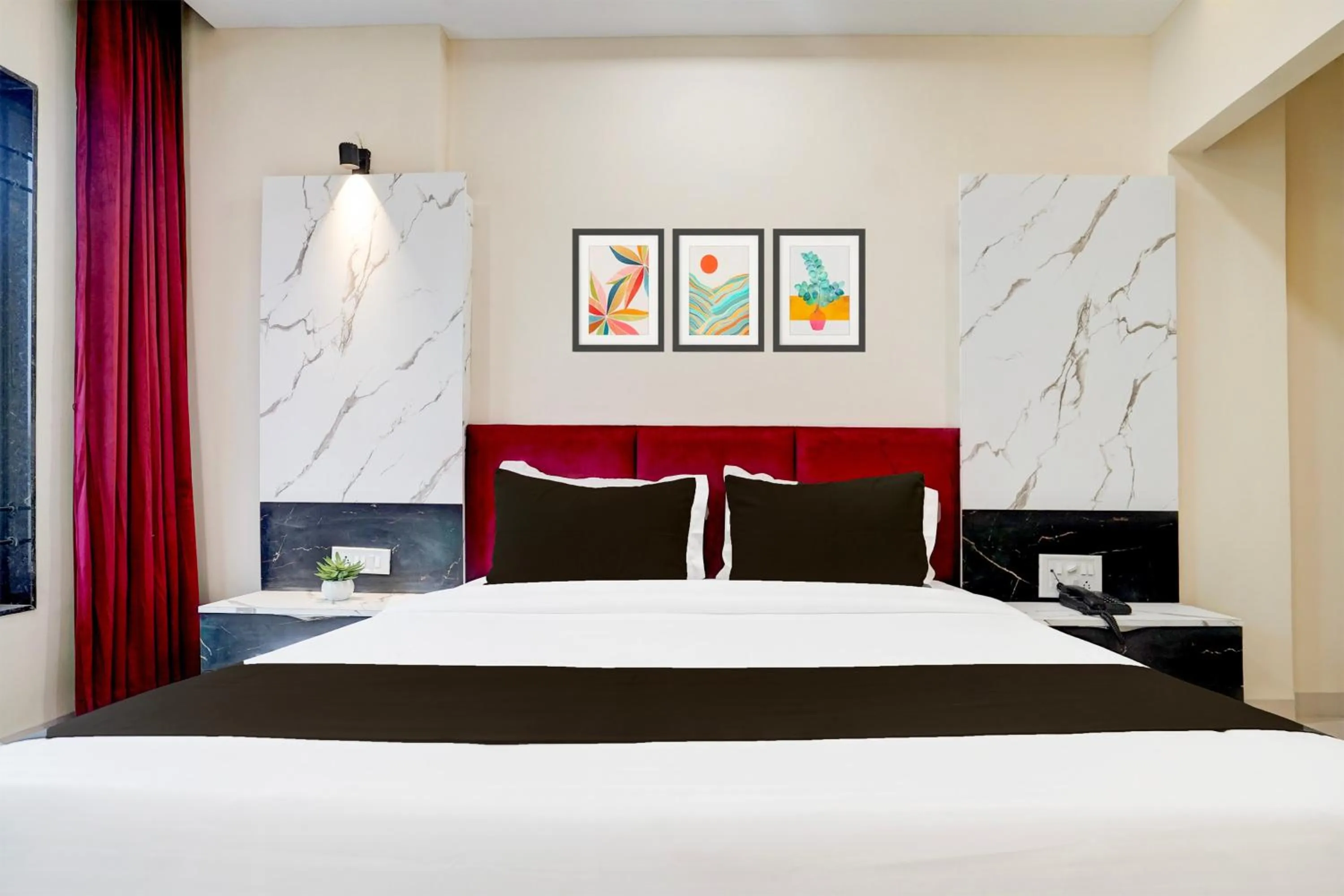 Bedroom, Bed in Hotel O Lakshya