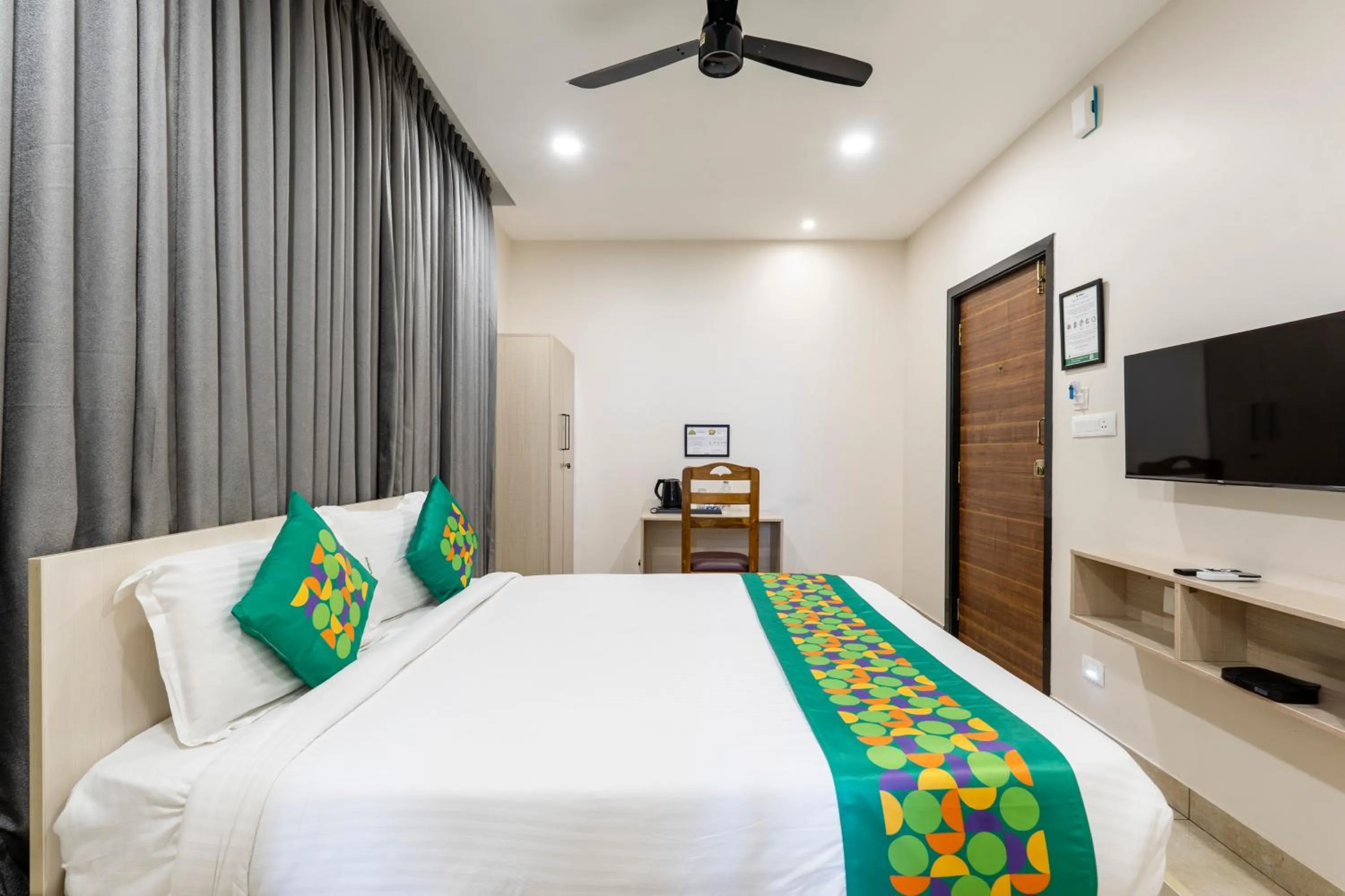 Bed in Treebo Sea Heights