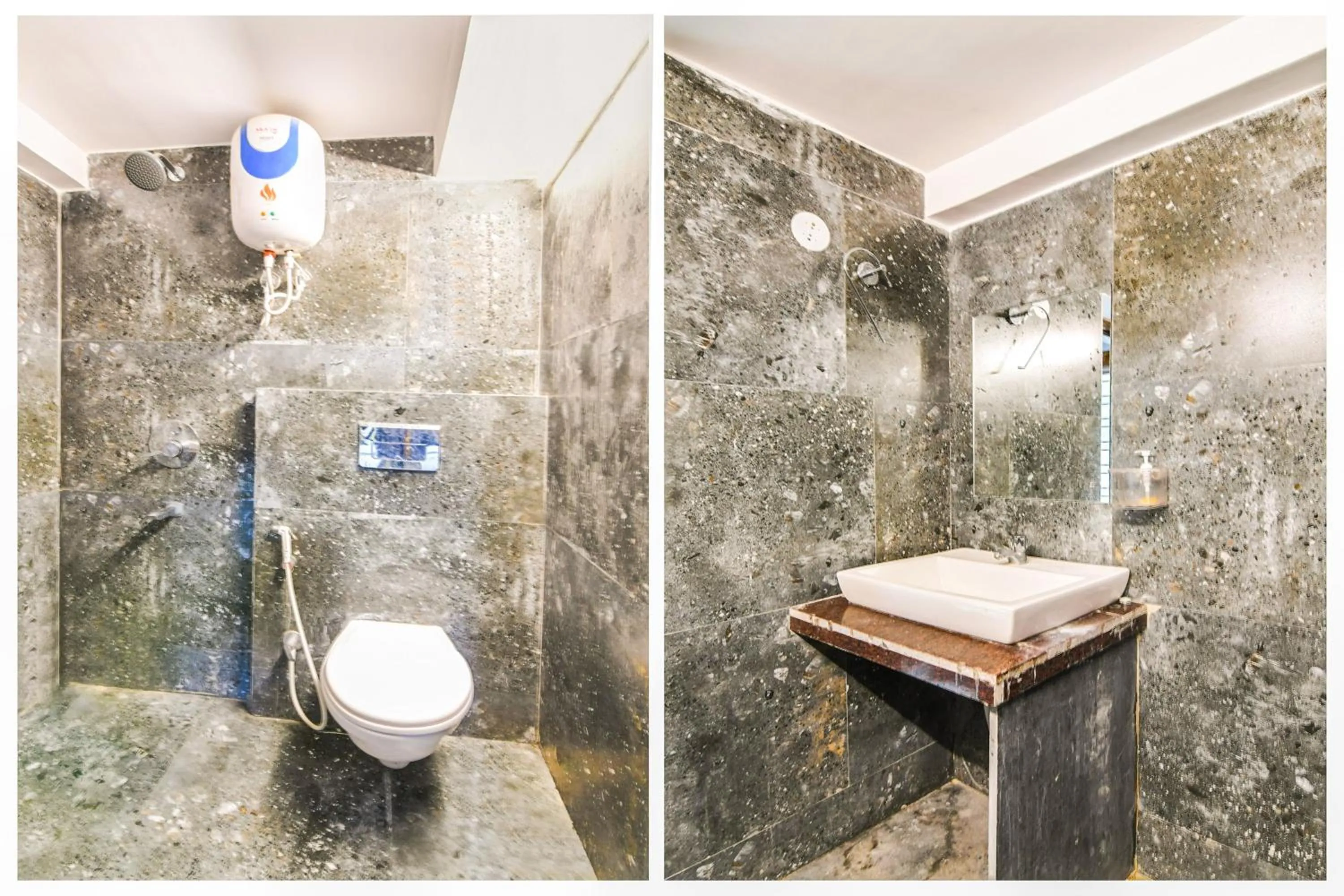 Bathroom in Hotel O Barsana