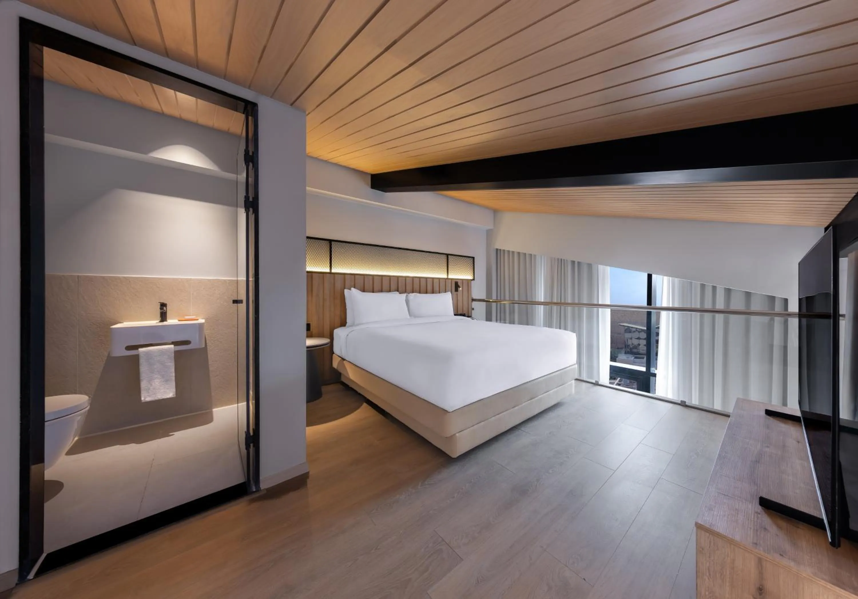 Bedroom, Bed in Hyatt Centric Cairo West