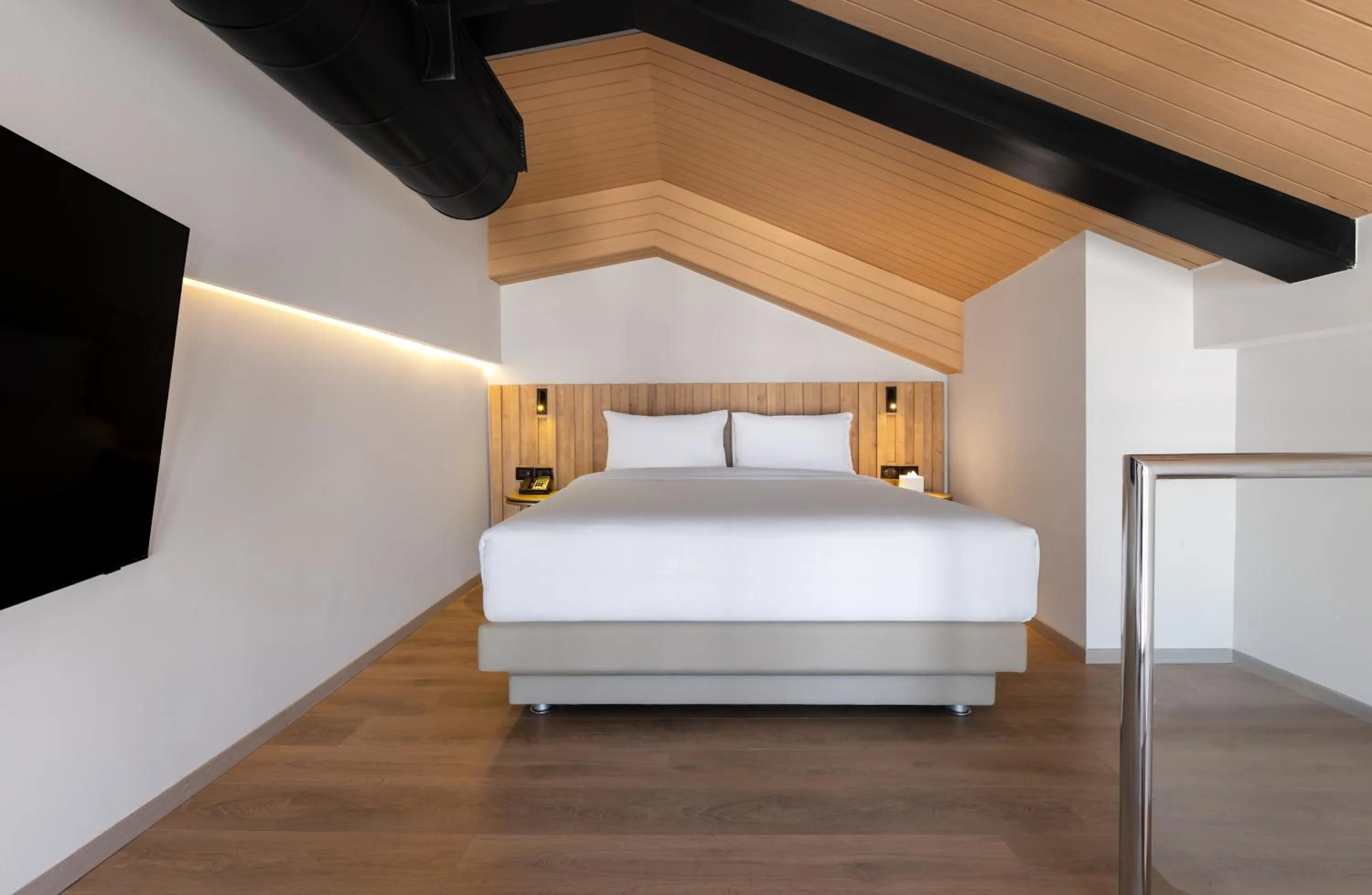 Bed in Hyatt Centric Cairo West