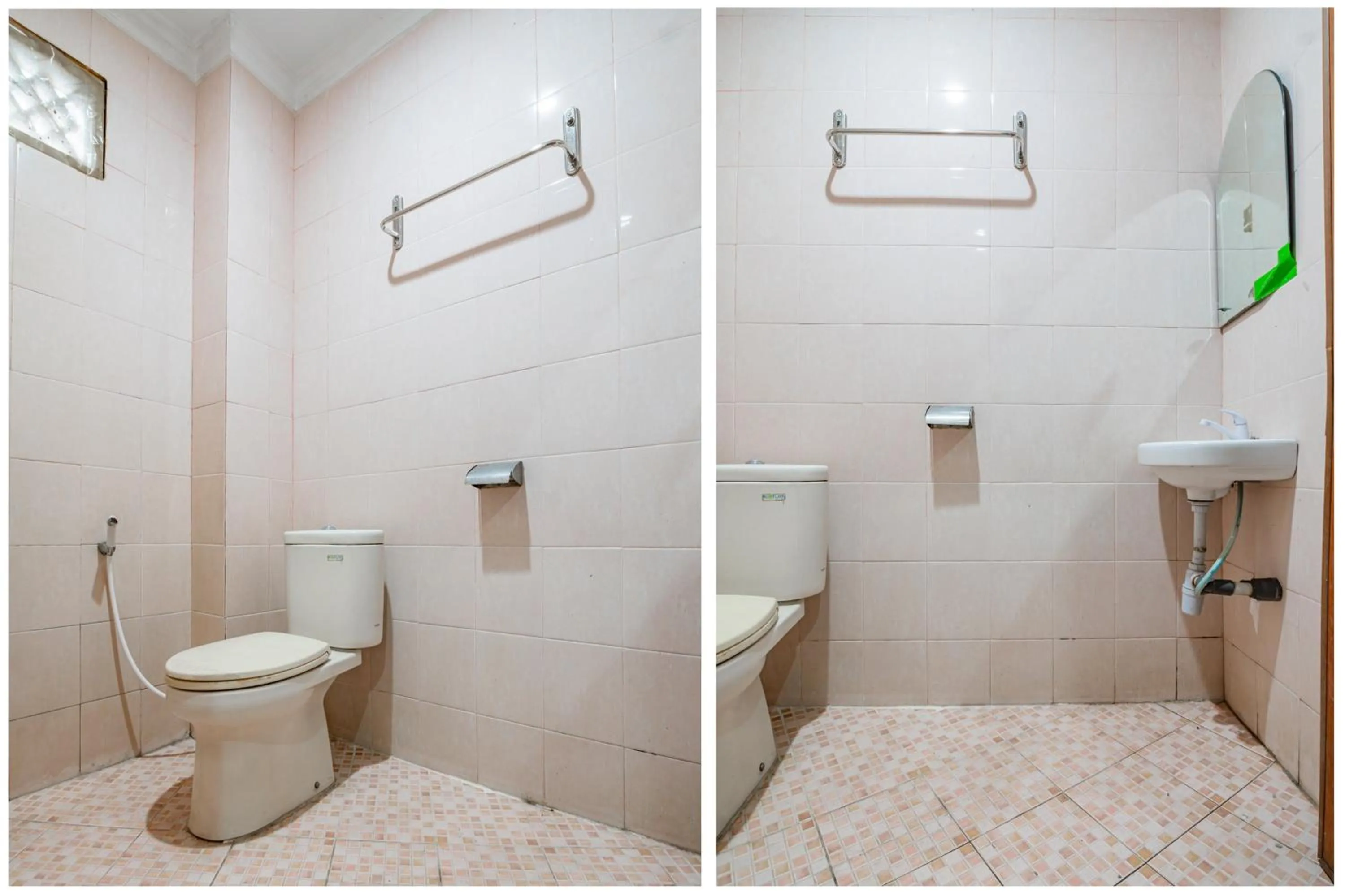 Bathroom in Collection O Pusat Kota Pekanbaru Near Mall Ska Formerly Hotel Olgaria