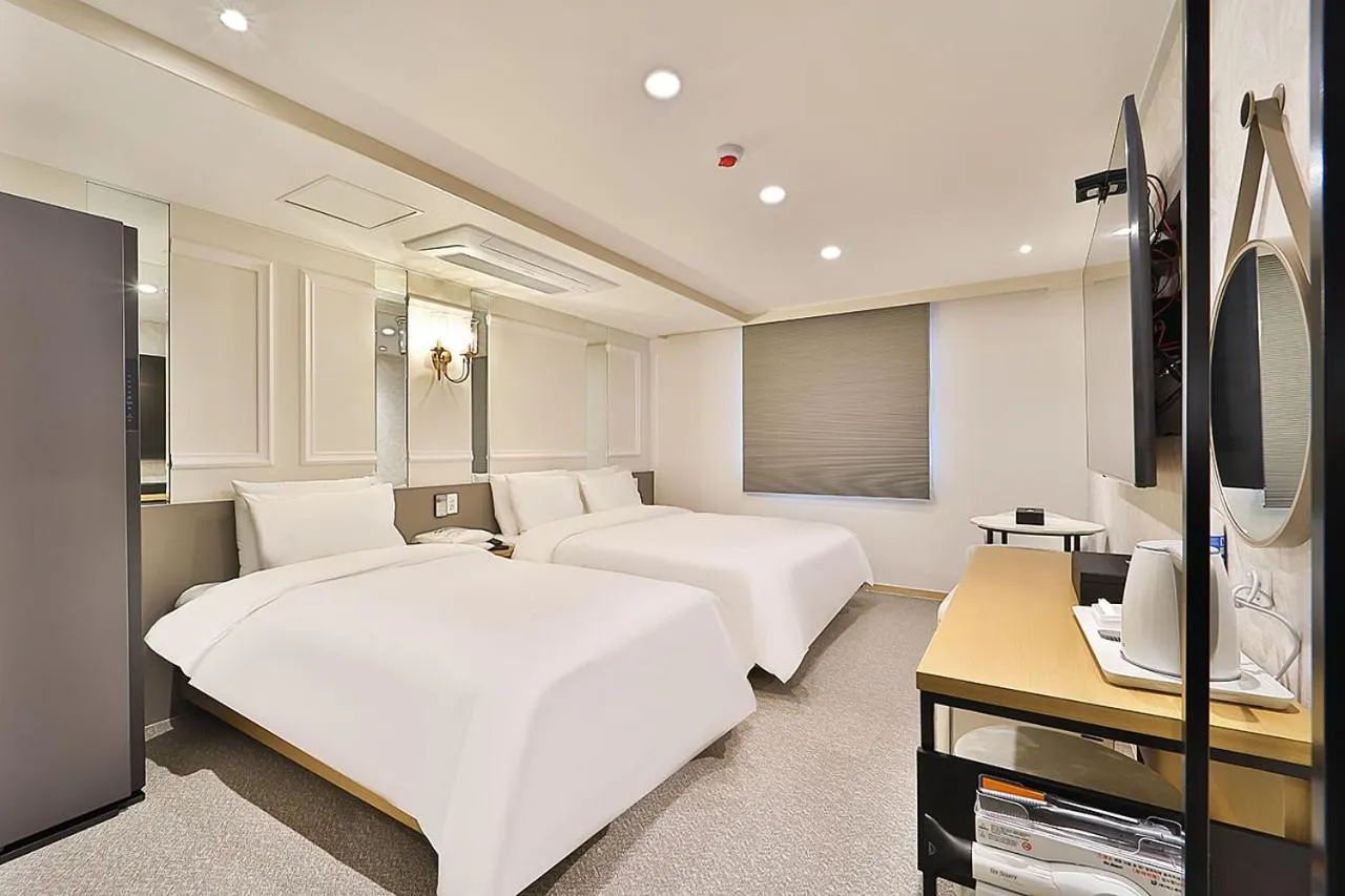 Bed in Rubato Hotel Ulsan Junggu