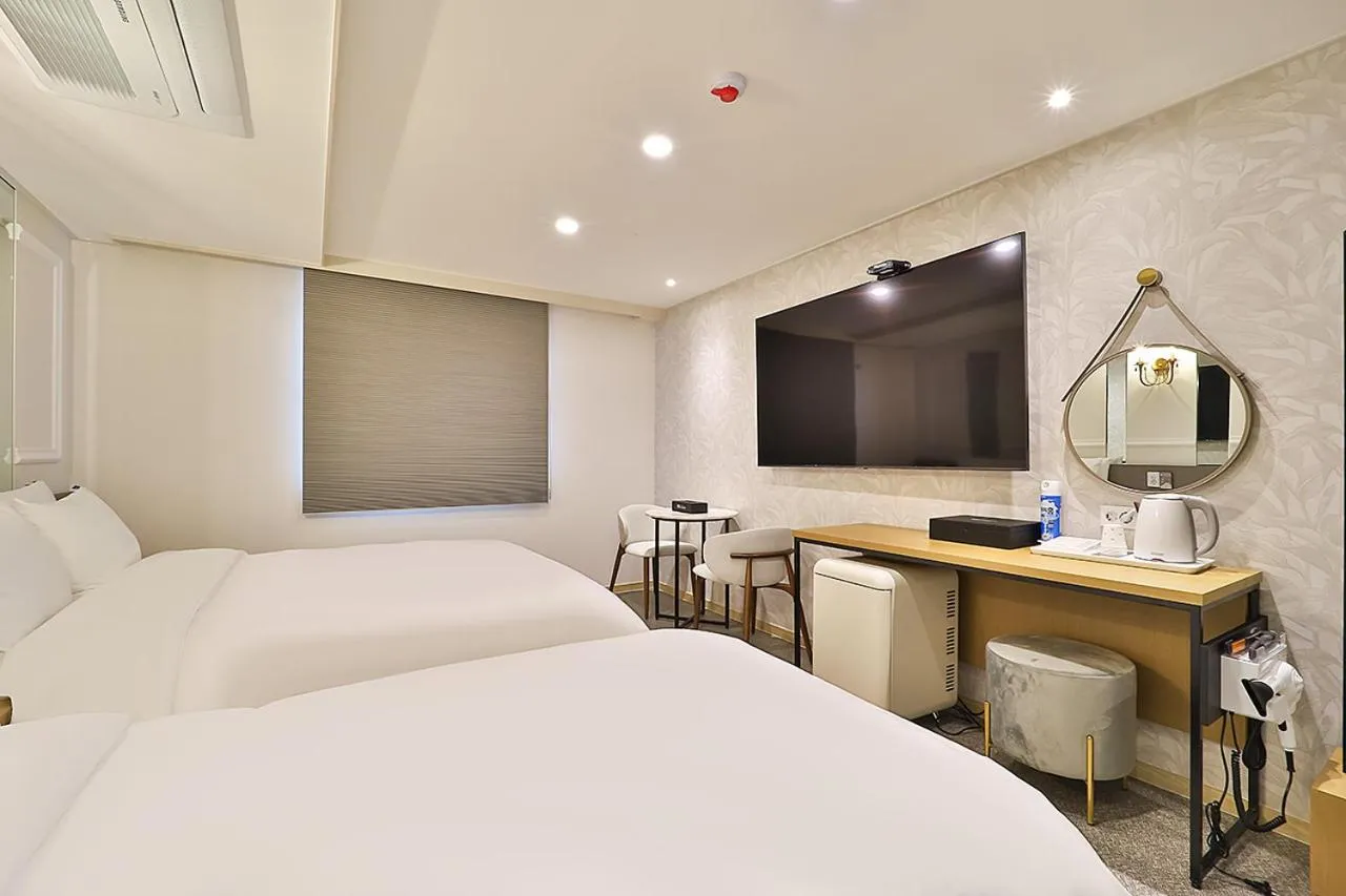 Bed in Rubato Hotel Ulsan Junggu
