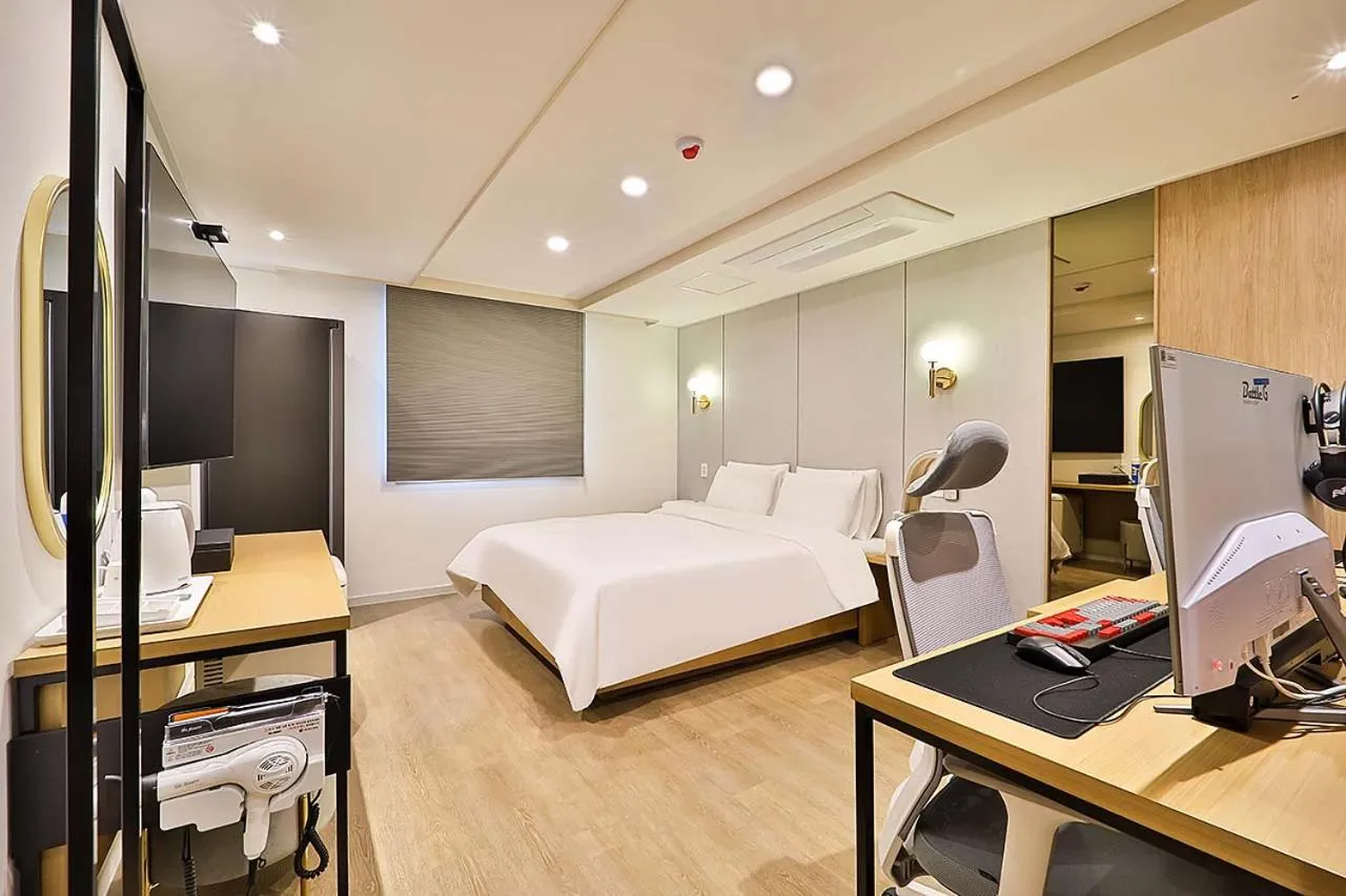 Bed in Rubato Hotel Ulsan Junggu