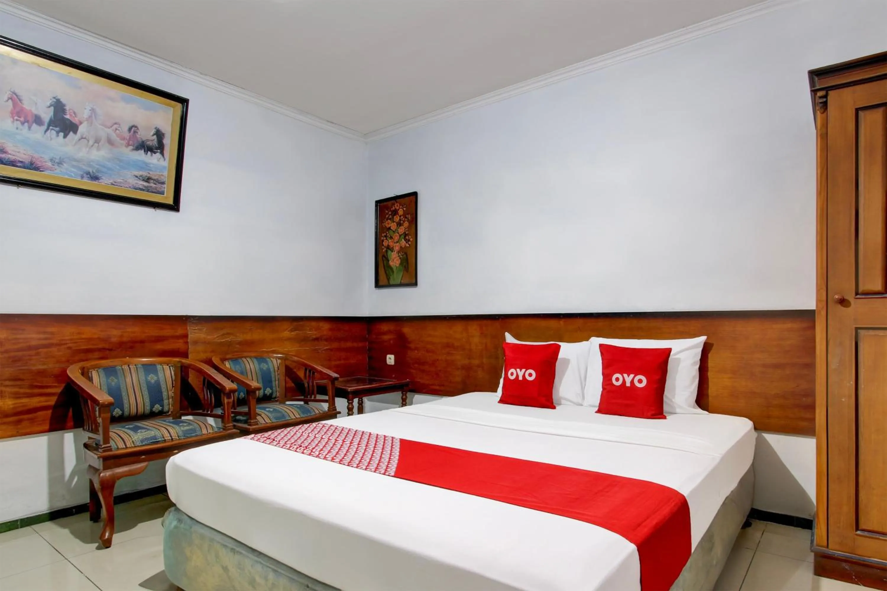 Bedroom, Bed in Hotel O Gurita