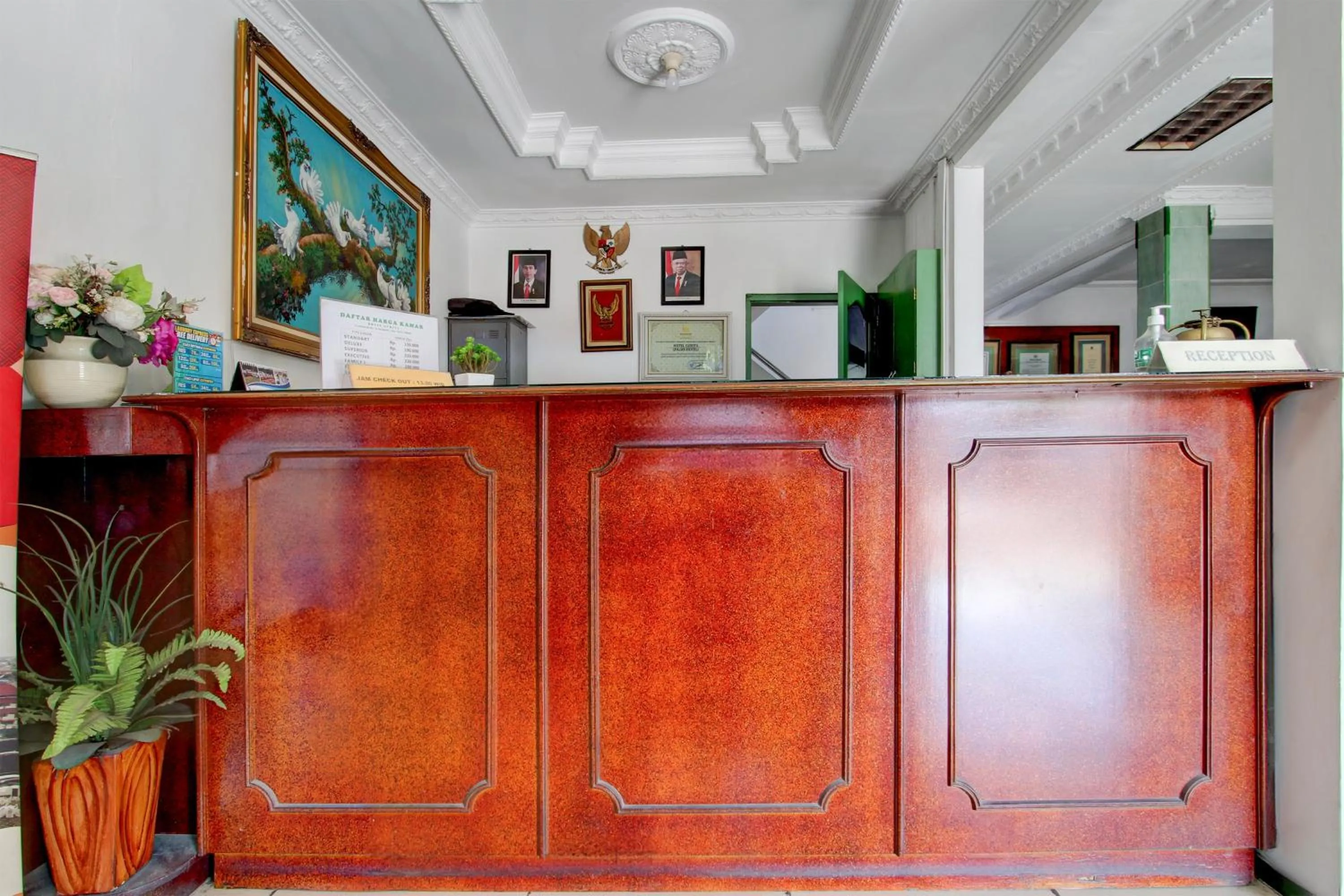 Lobby or reception in Hotel O Gurita