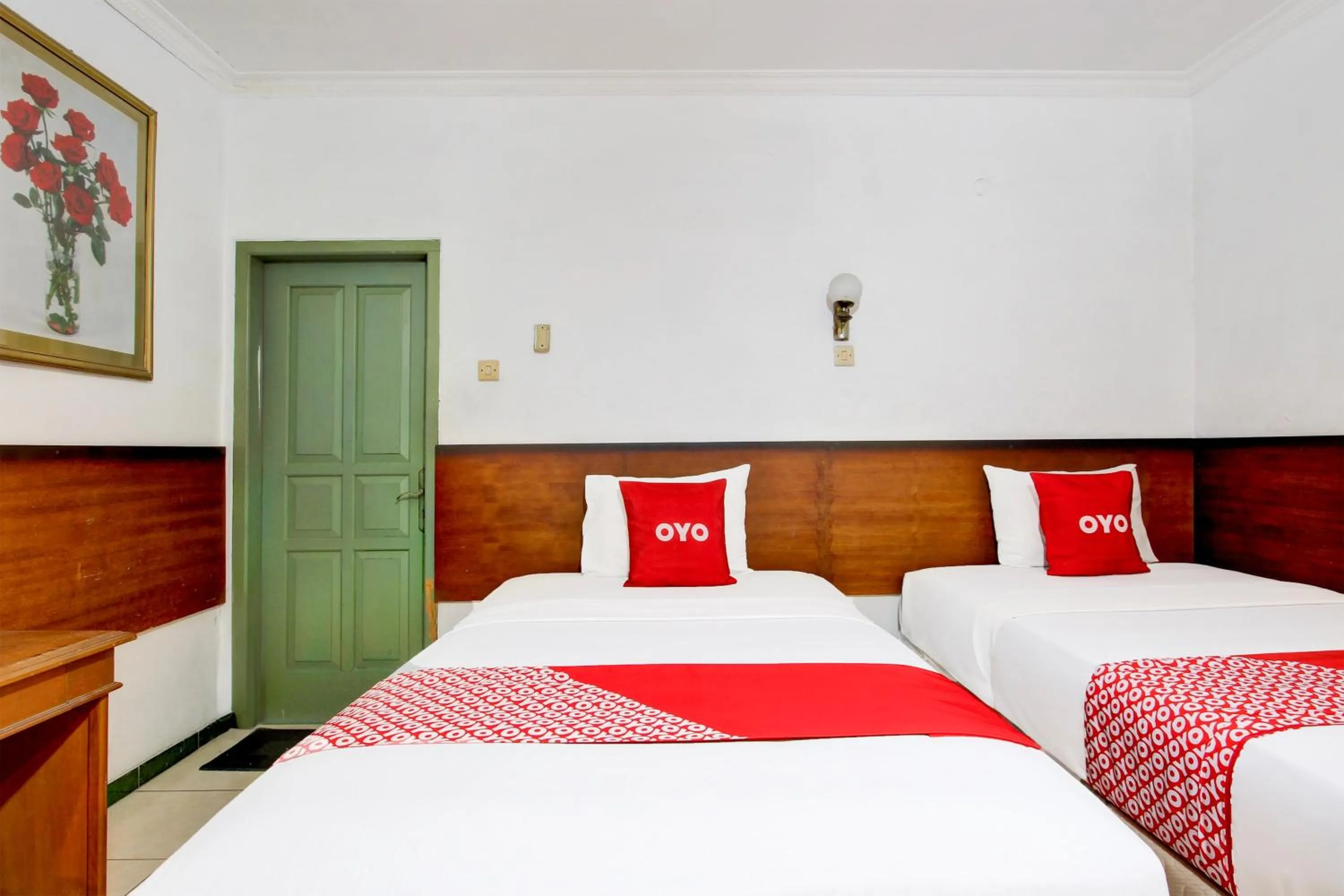 Bedroom, Bed in Hotel O Gurita