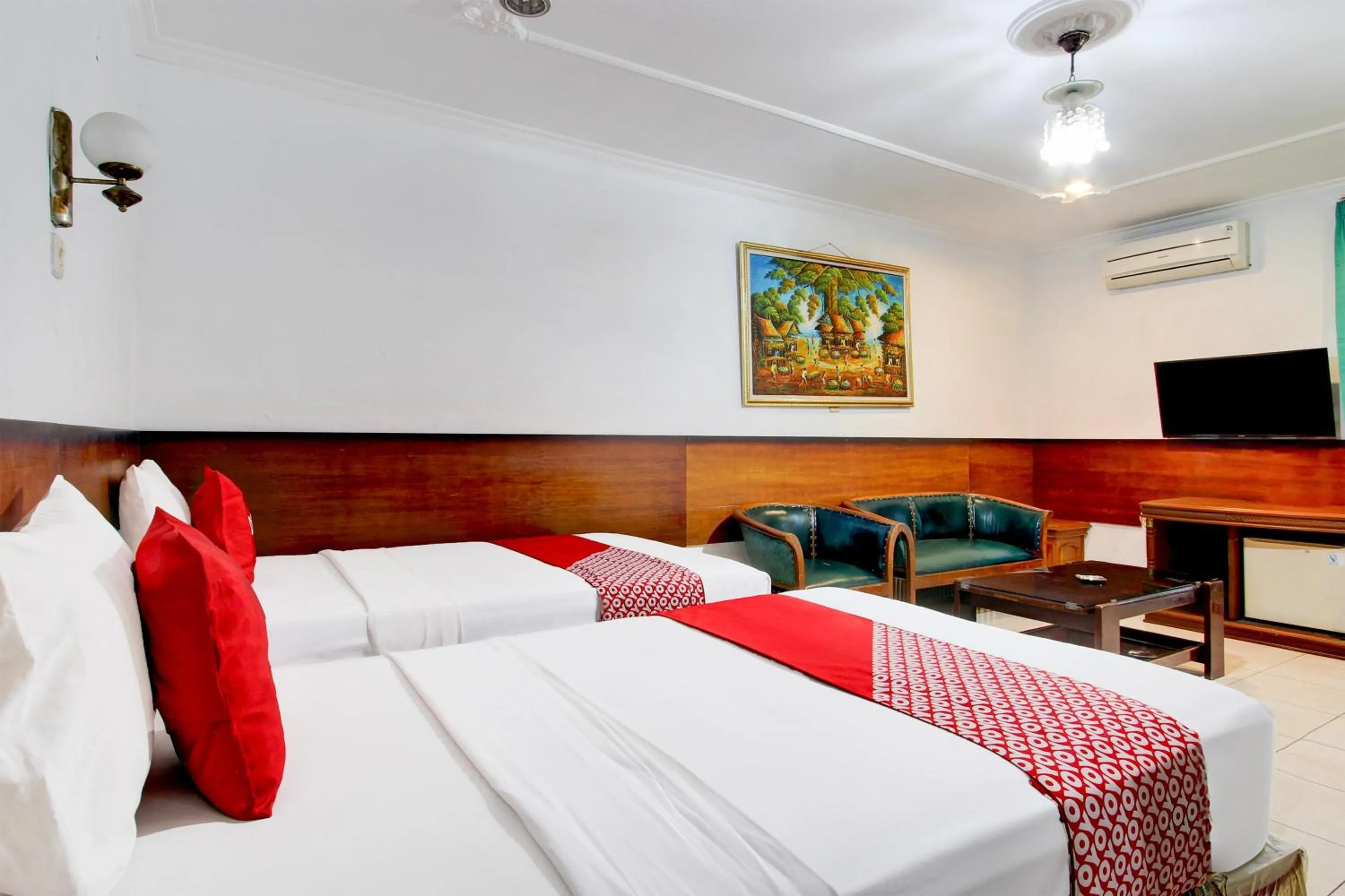 Bedroom, Bed in Hotel O Gurita