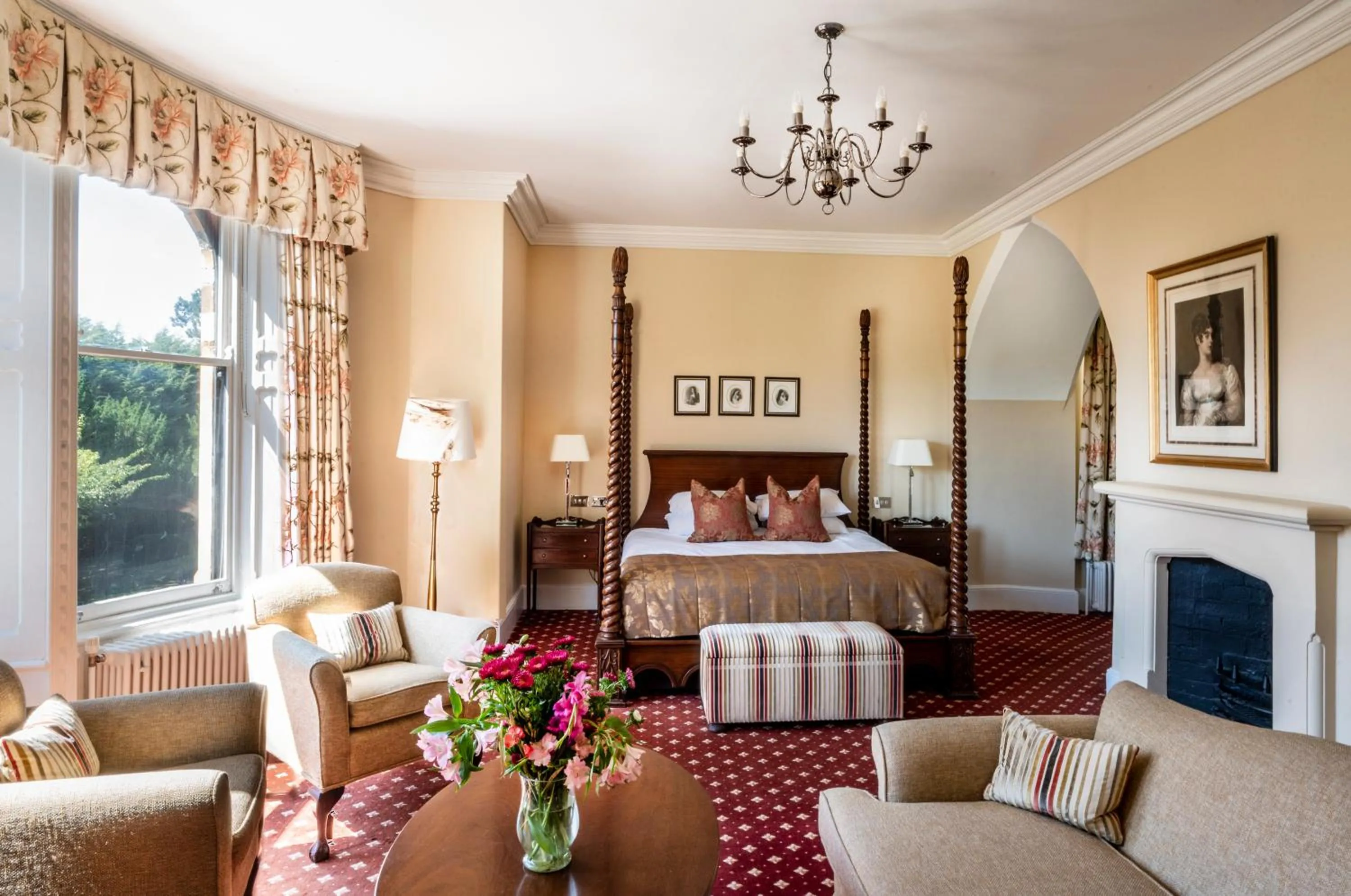 Bed in Ettington Park Hotel, Stratford-upon-Avon