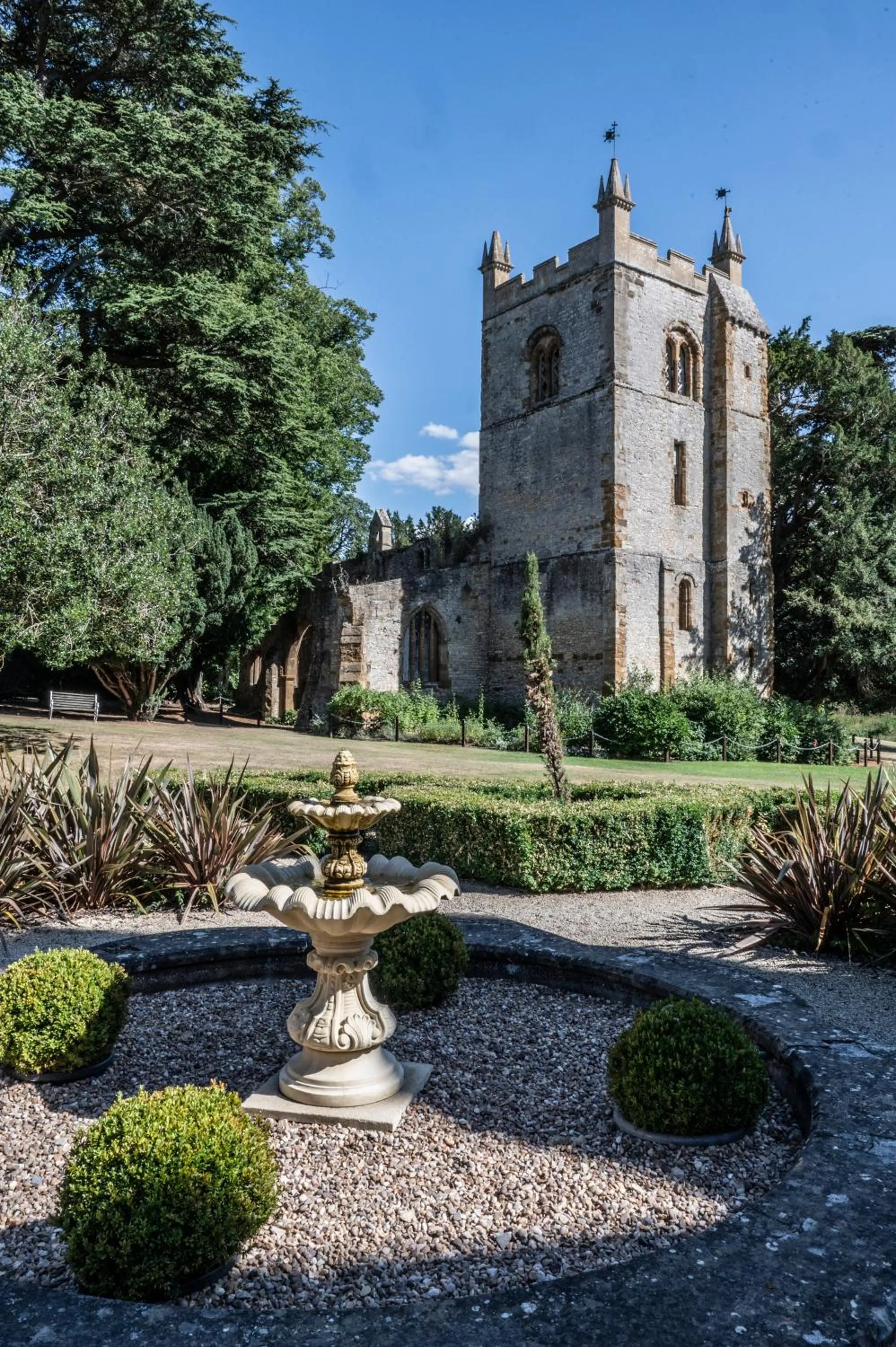 Garden in Ettington Park Hotel, Stratford-upon-Avon