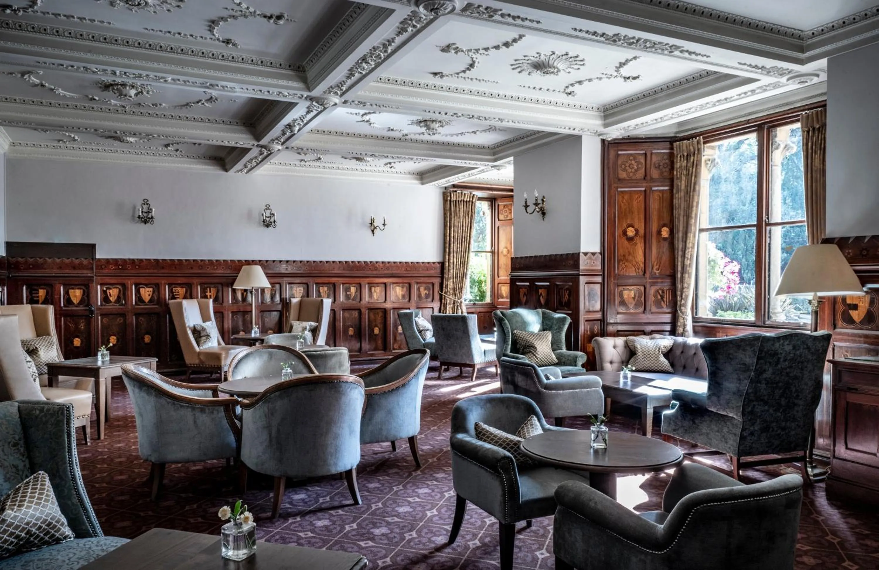 Lounge or bar in Ettington Park Hotel, Stratford-upon-Avon