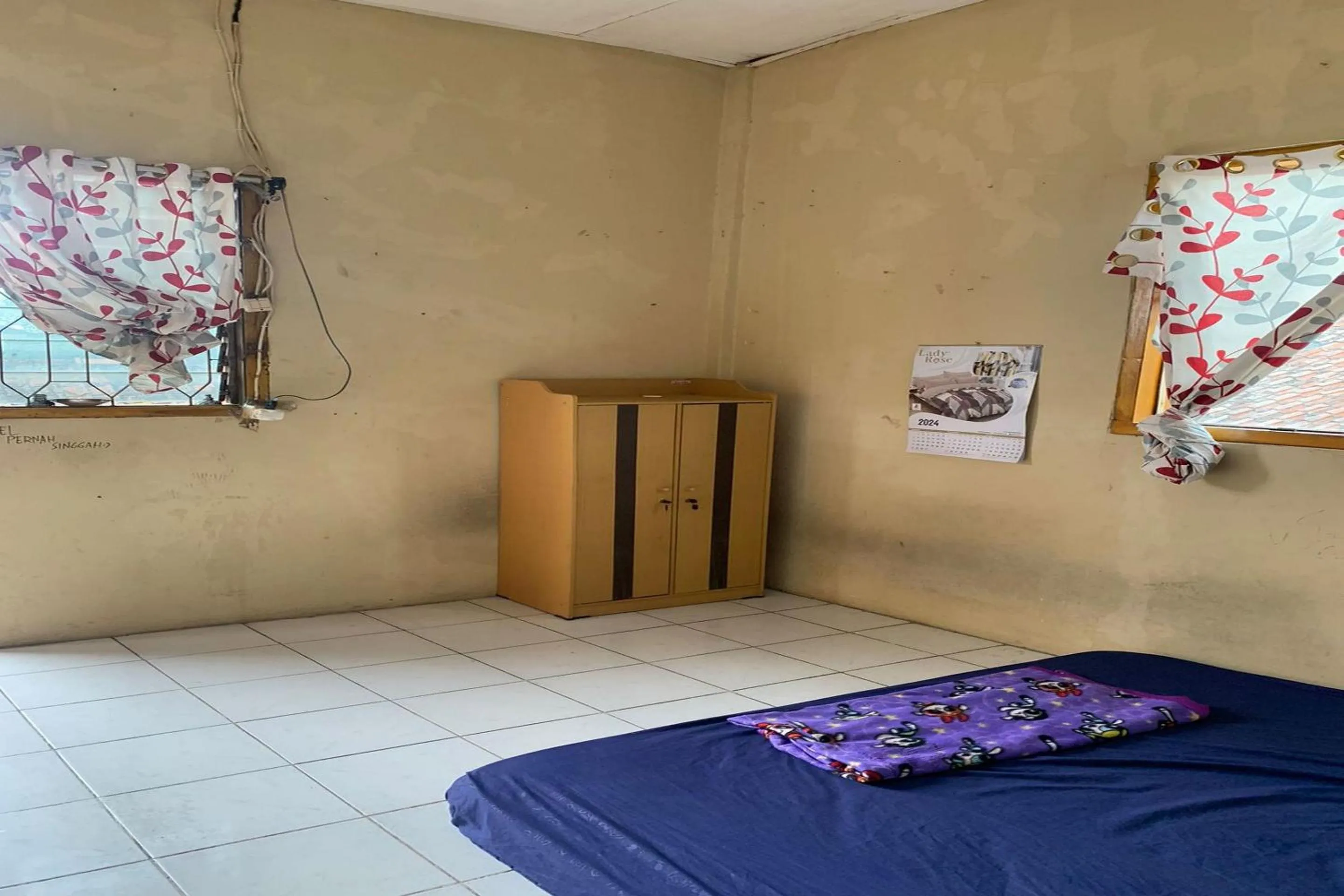 Bedroom, Bed in Hotel O Pondok An Syariah