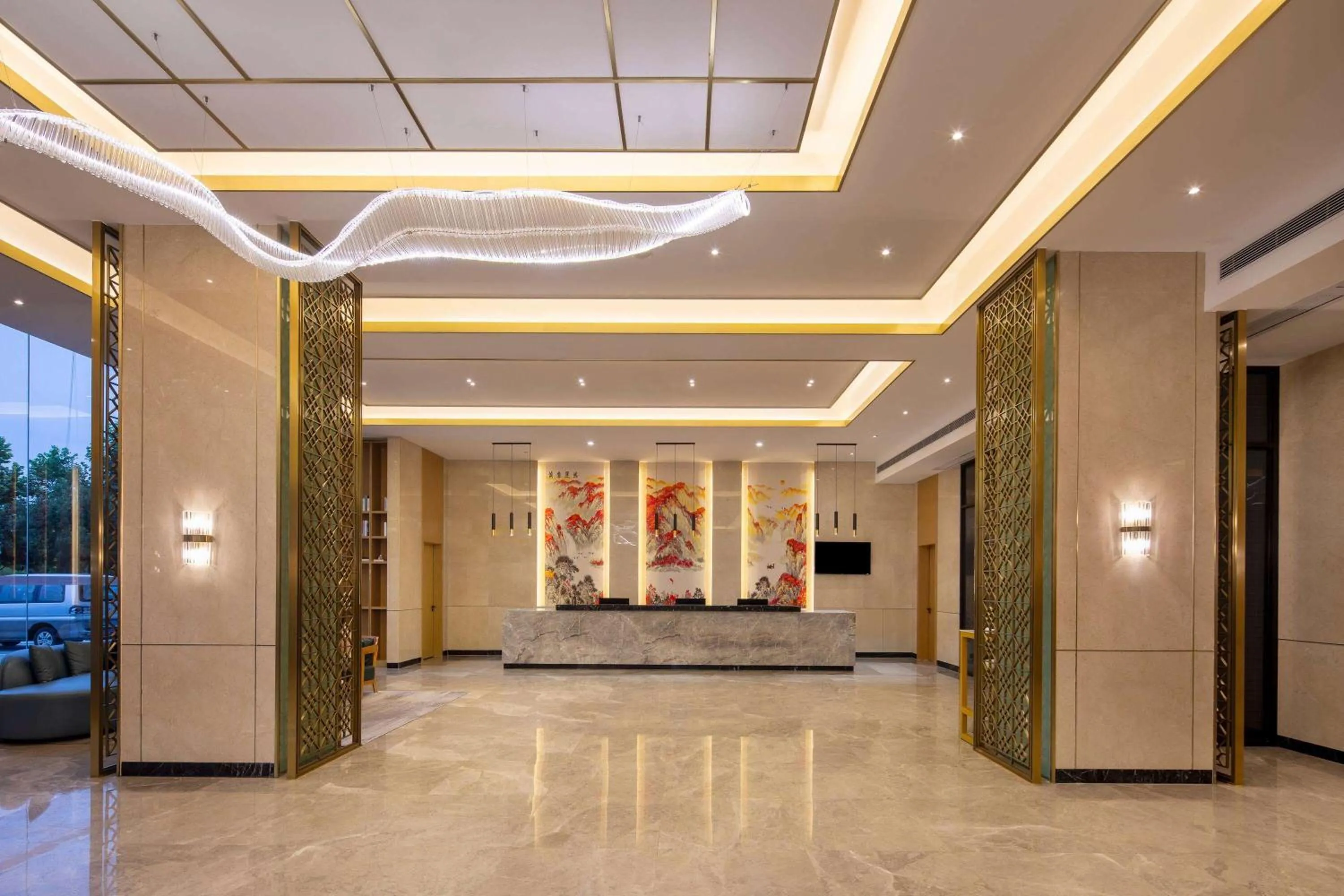 Lobby or reception in Ramada by Wyndham Changsha East