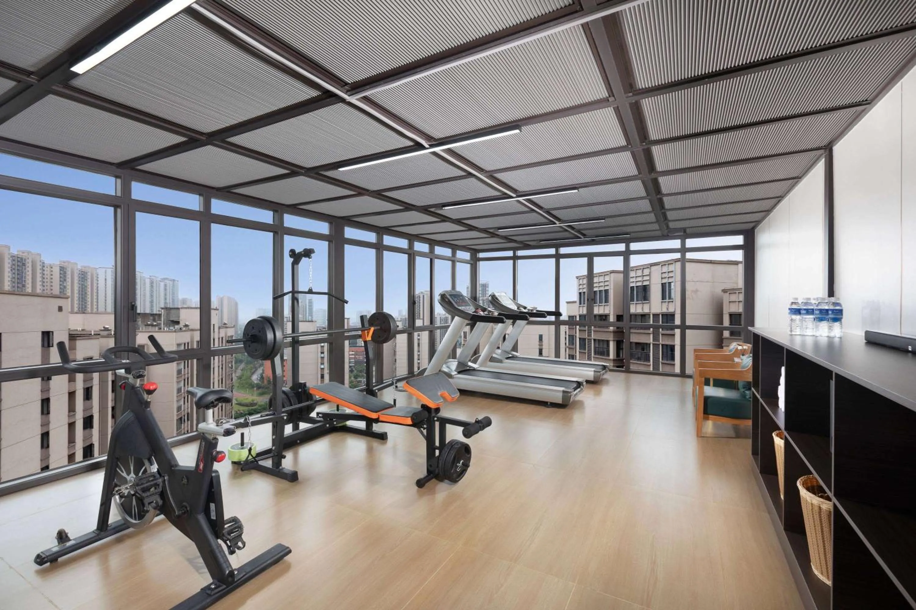 Fitness centre/facilities in Ramada by Wyndham Changsha East