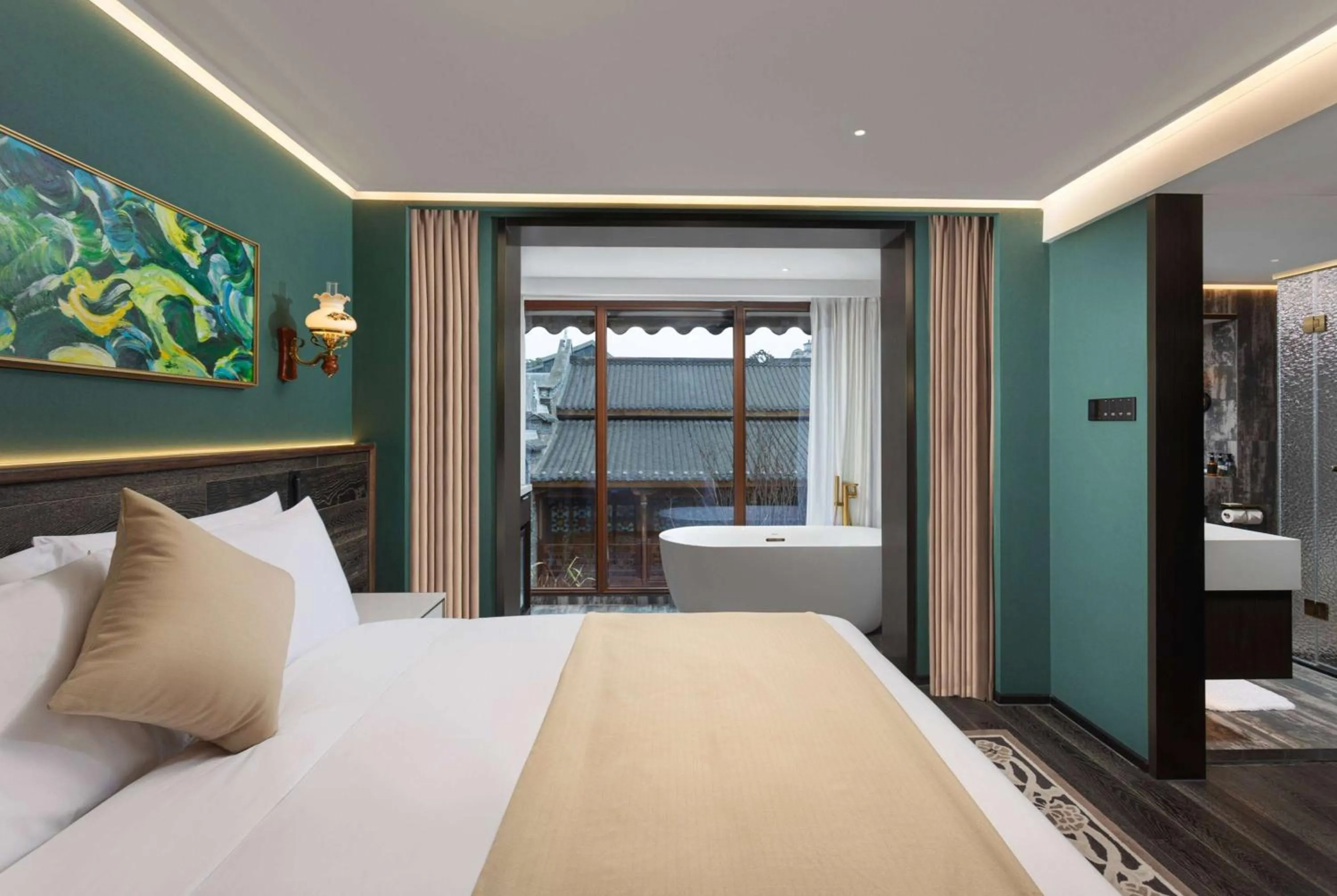 Photo of the whole room in Wyndham Garden Qionglai Downtown