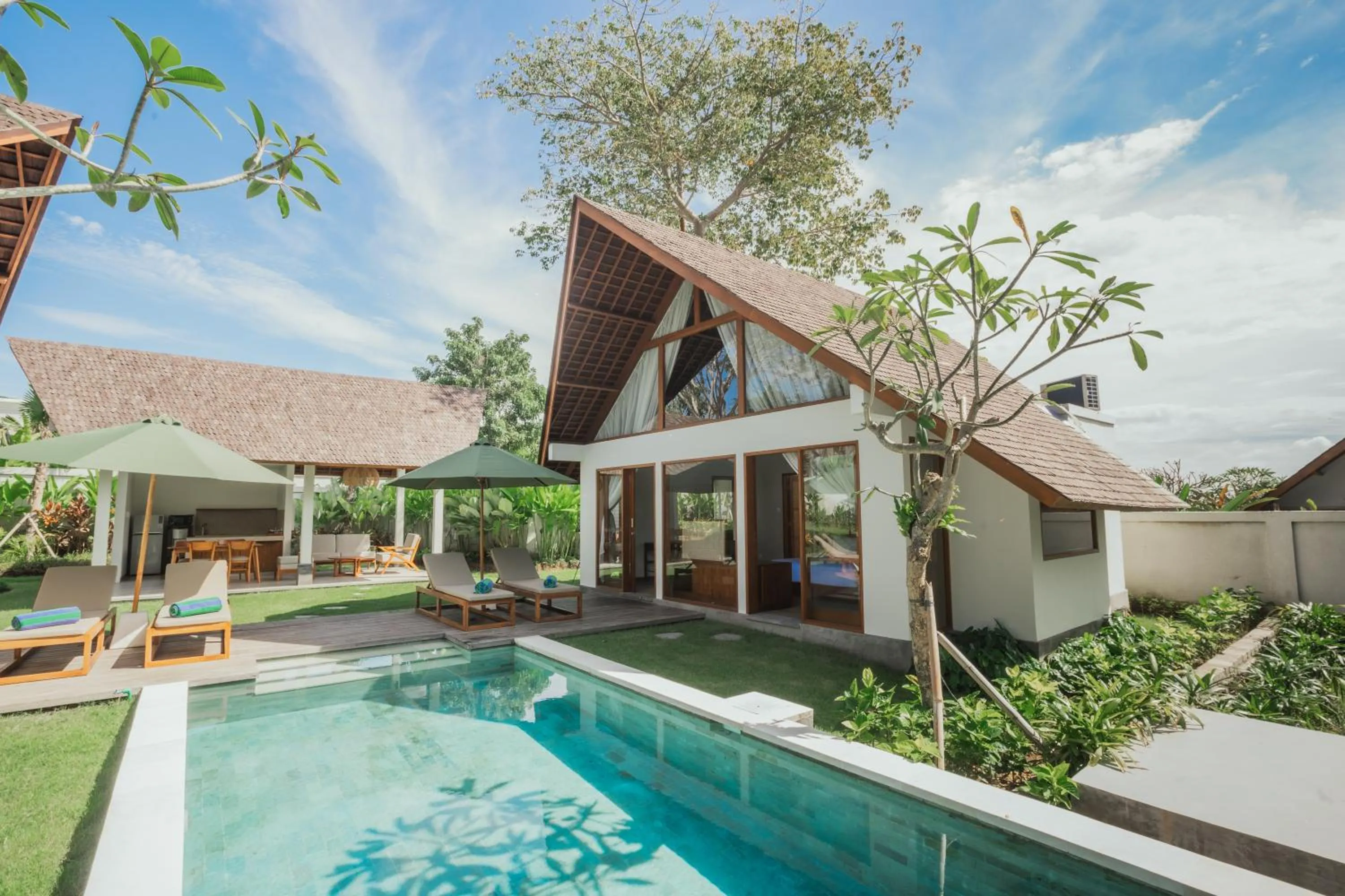 Patio in Arpana Luxury Private Pool Villas