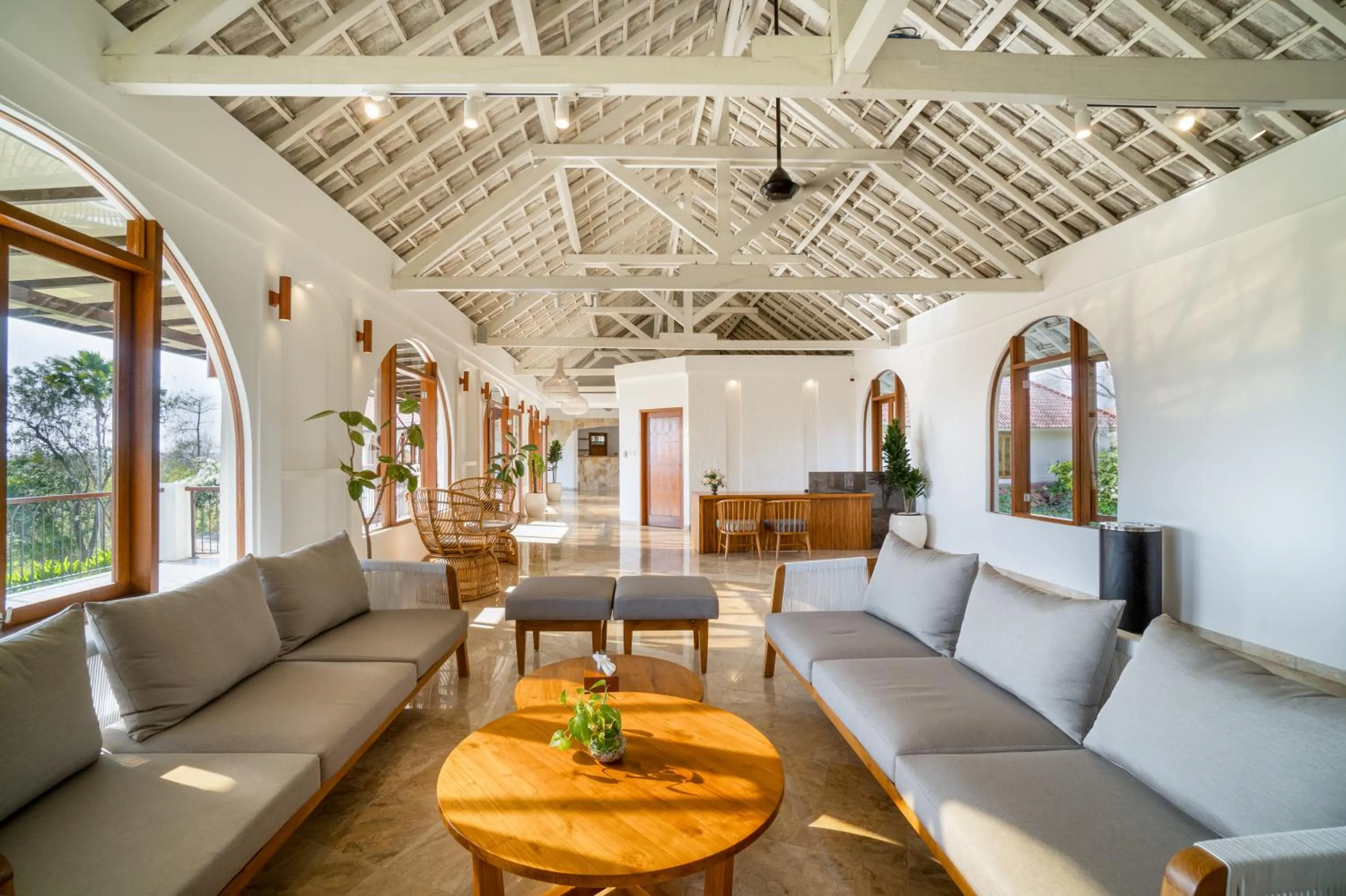 Lobby or reception in Arpana Luxury Private Pool Villas