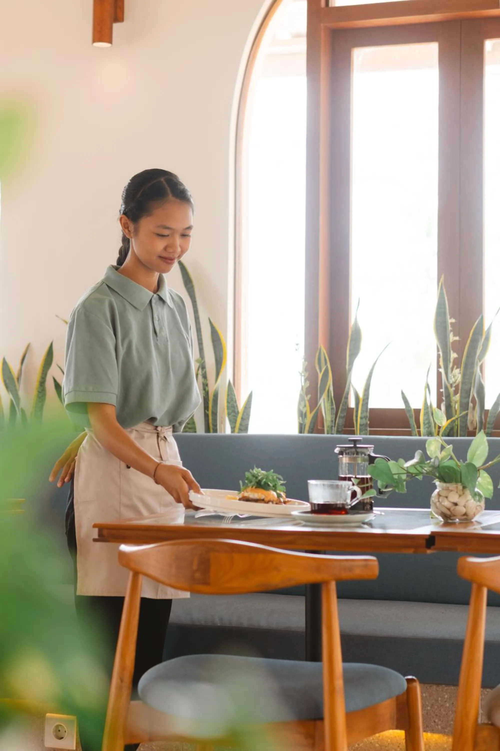 Restaurant/places to eat in Arpana Luxury Private Pool Villas