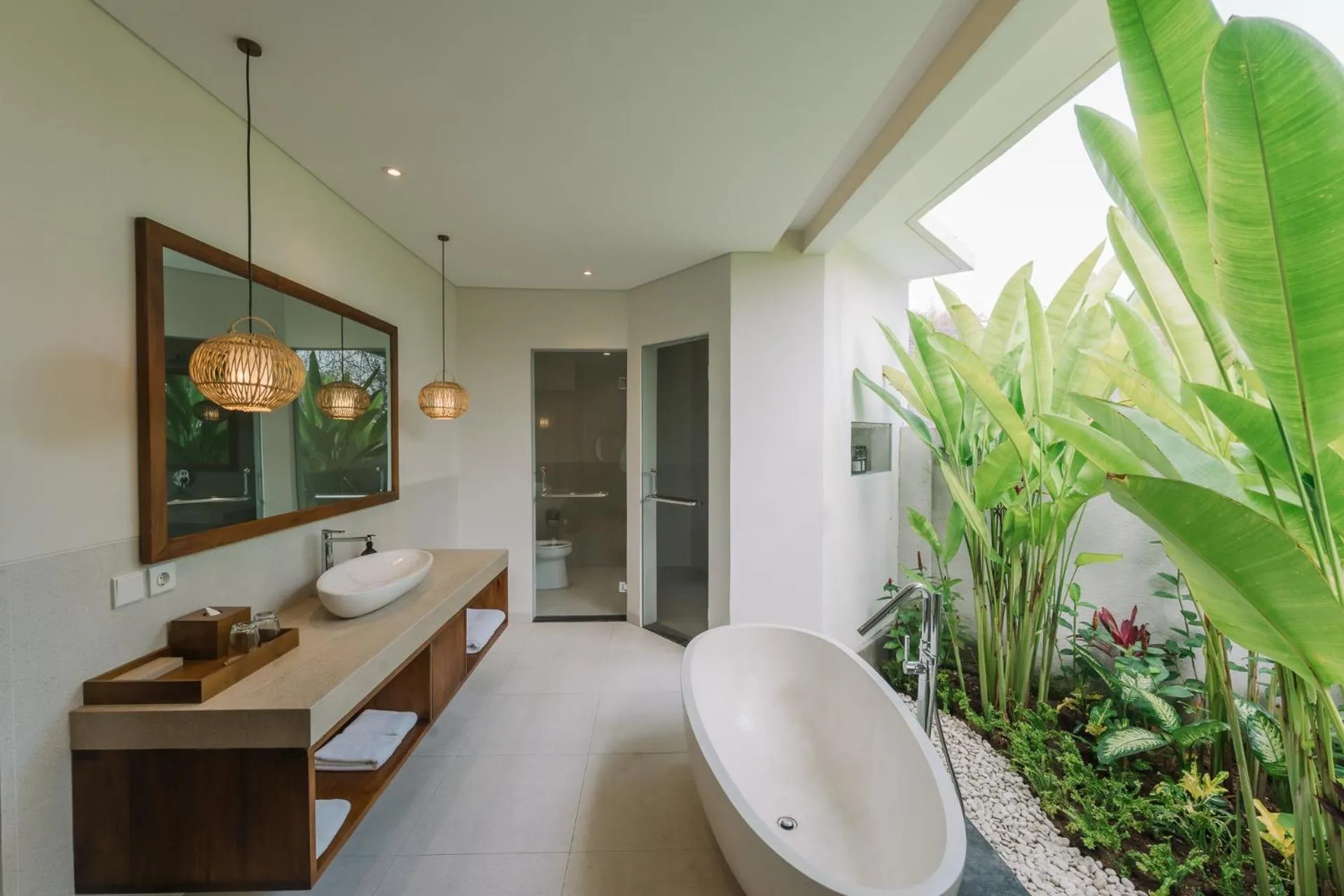 Shower in Arpana Luxury Private Pool Villas