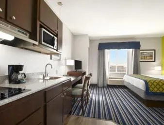 Photo of the whole room, Bed in Hawthorn Extended Stay by Wyndham Midland