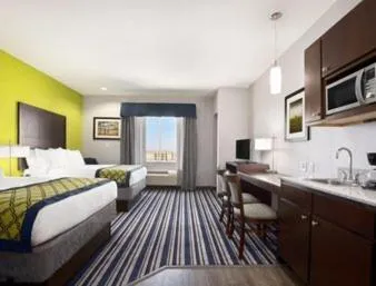 Photo of the whole room, Bed in Hawthorn Extended Stay by Wyndham Midland