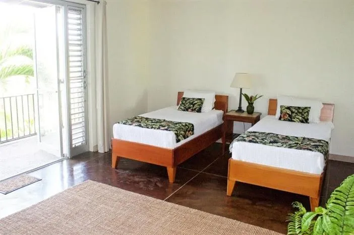 Bed in Almond Tree Hotel Resort