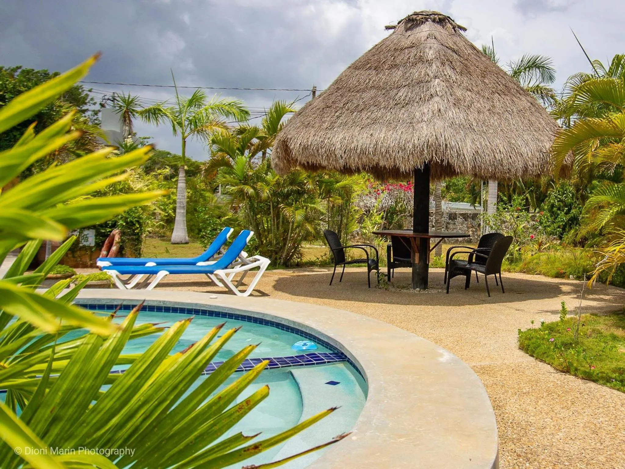 Patio in Almond Tree Hotel Resort